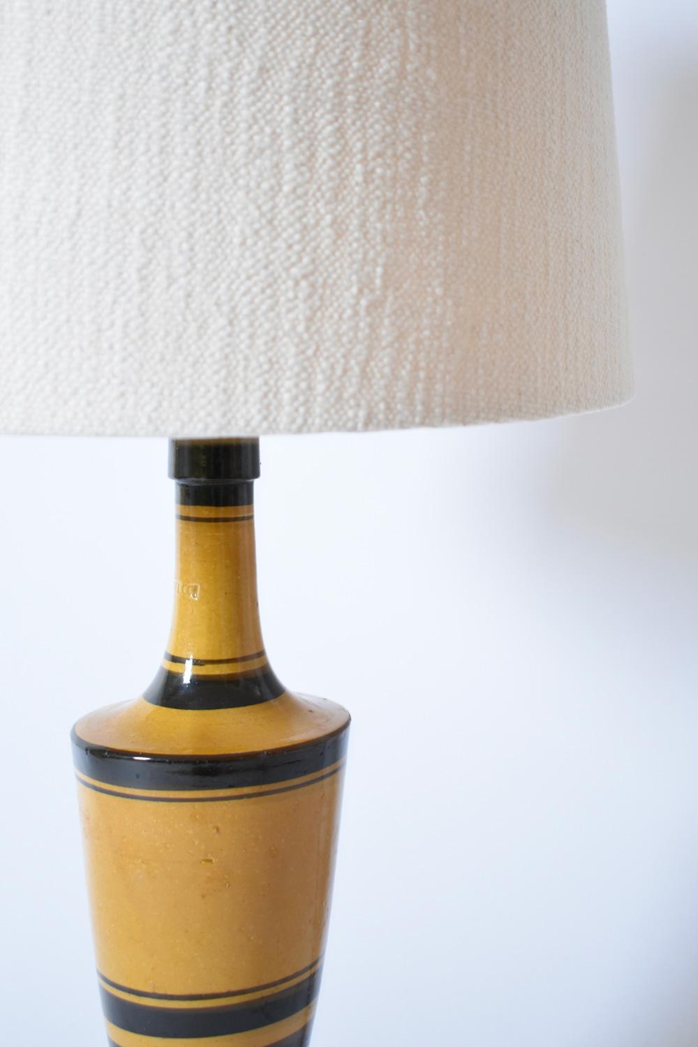 italien Paire de lampes néoclassiques en terre cuite émaillée, 1970 en vente