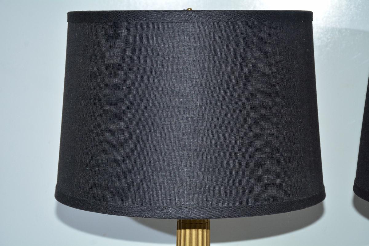 gold column lamp
