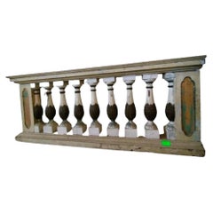 Used Pair of Neoclassical Lacquered Balustrades