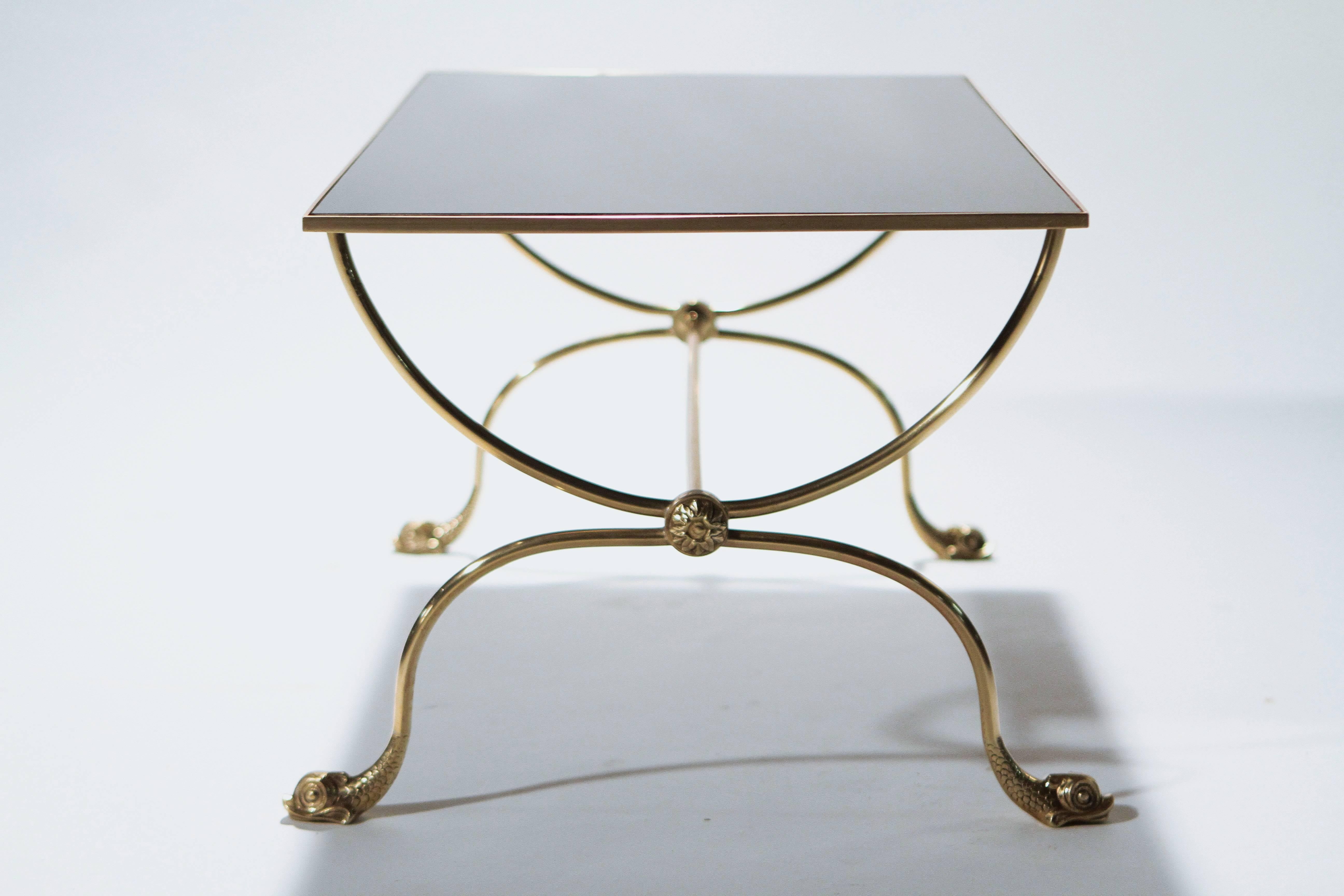 Pair of Neoclassical Maison Jansen Coffee Tables, 1970s 2