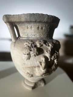 Pair of neoclassical marble vases, late 18th century early 19th century