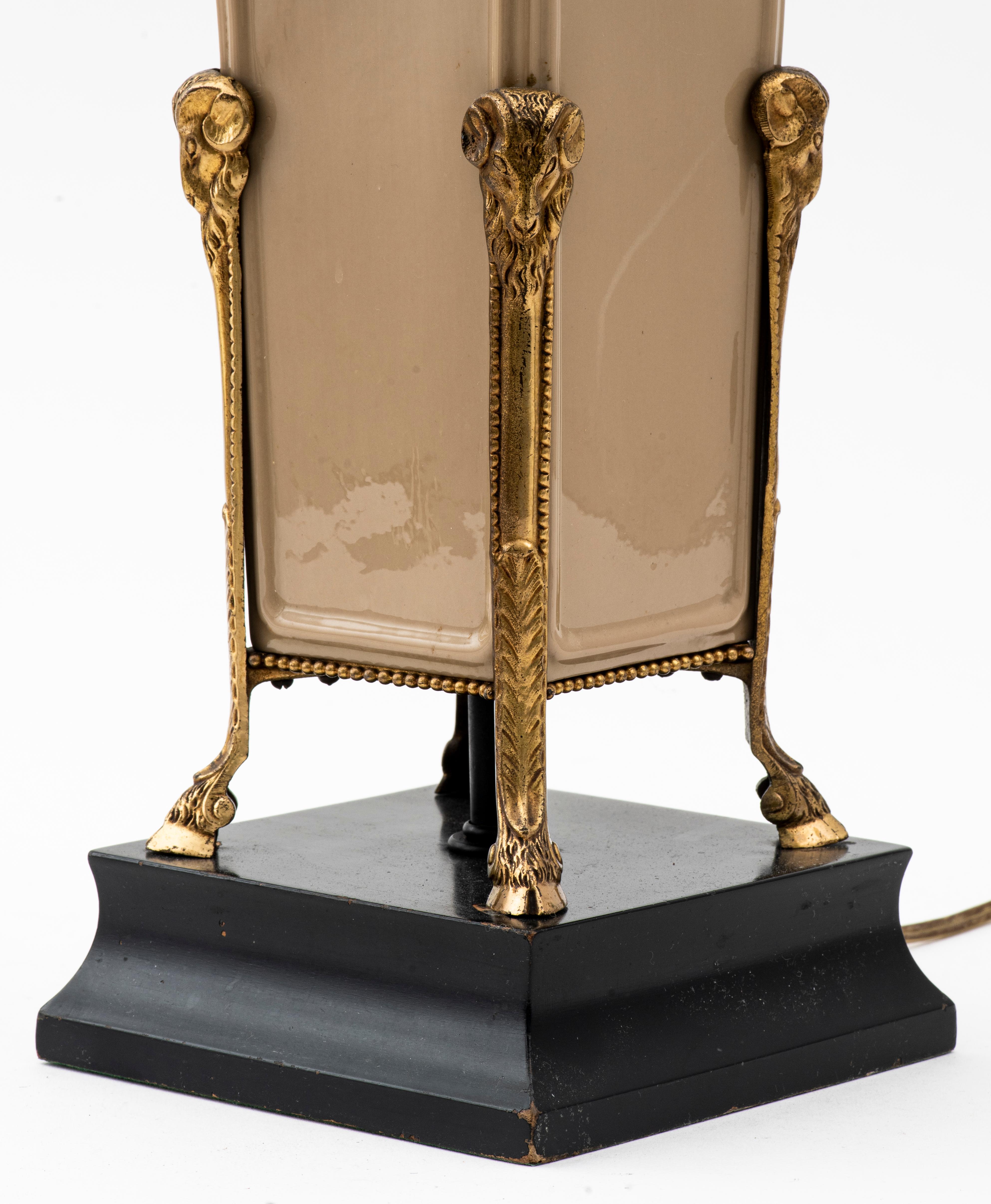 Pair of Neoclassical Revival Ceramic Table Lamps 1