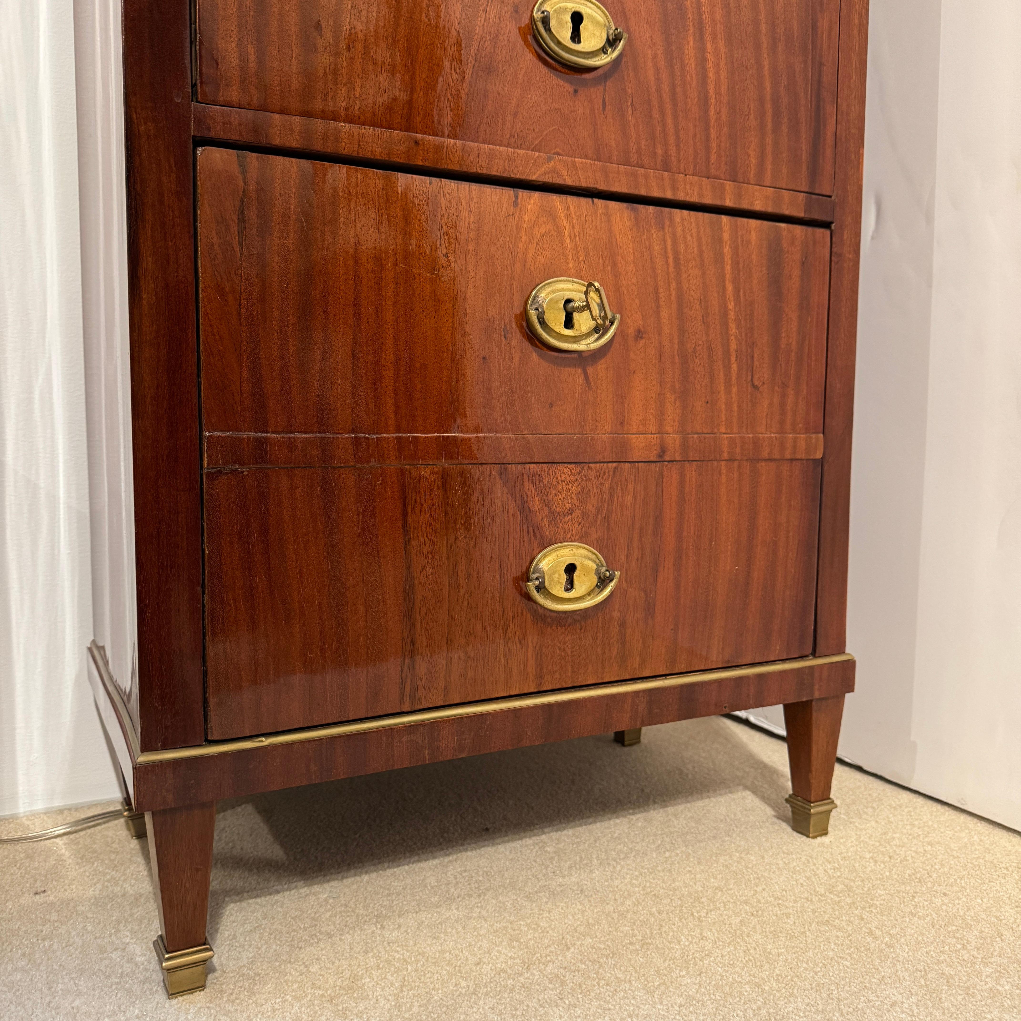 Pair of Neoclassical Semainieres For Sale 1