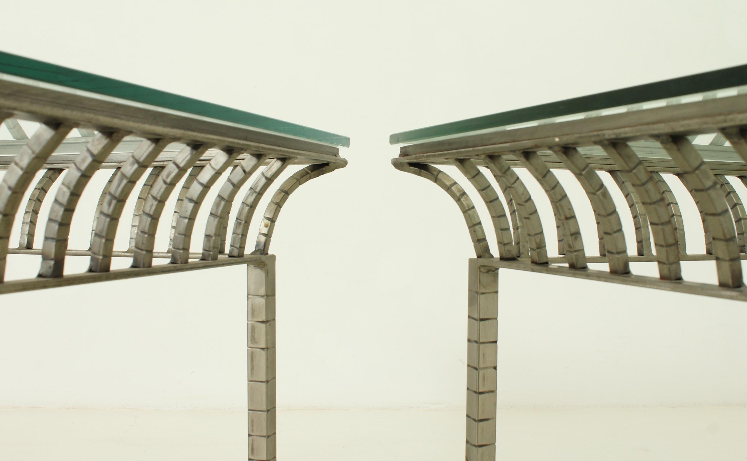 Pair of Neoclassical Side Tables from 1960's 4