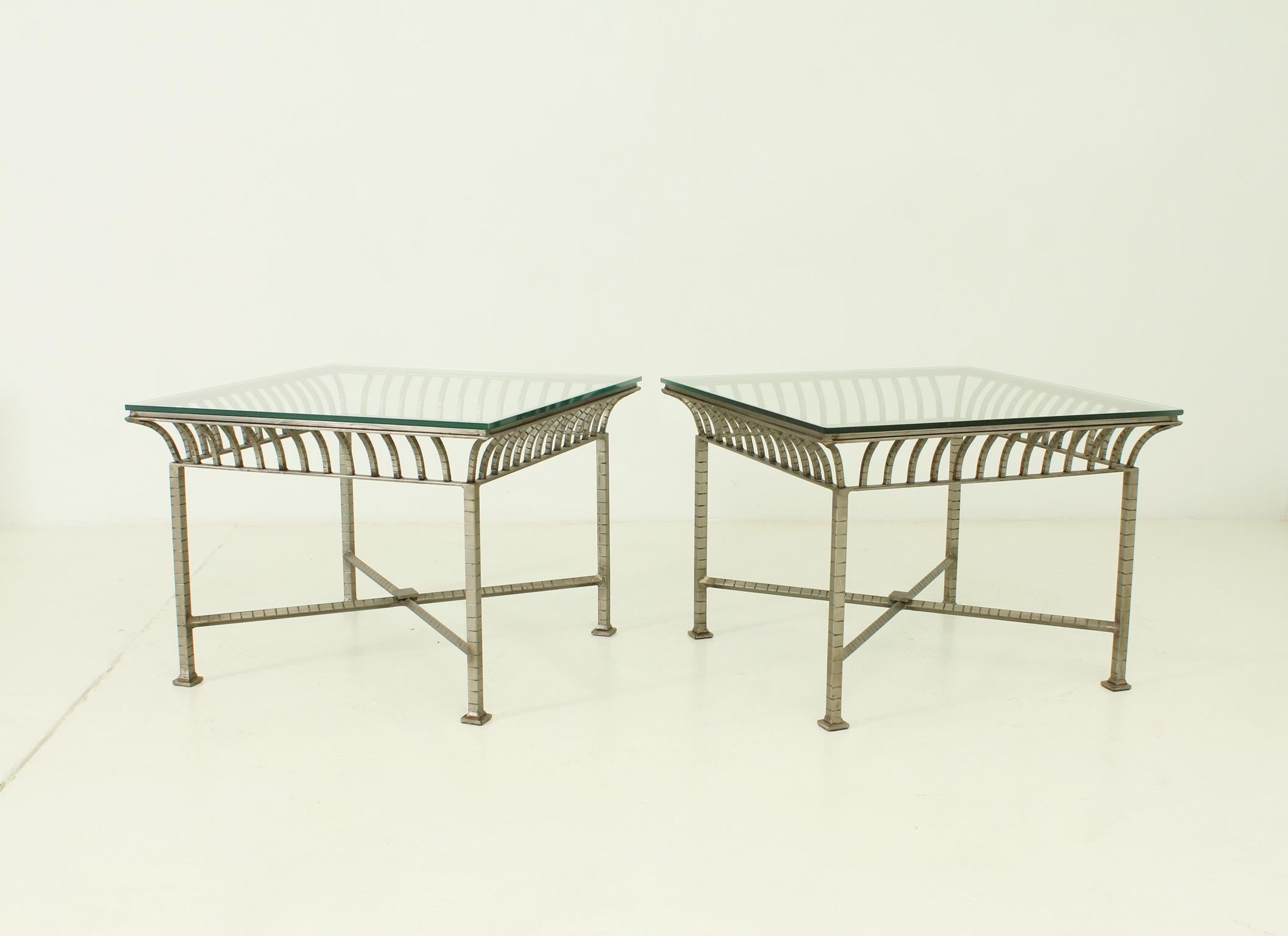 Pair of Neoclassical Side Tables from 1960's 6