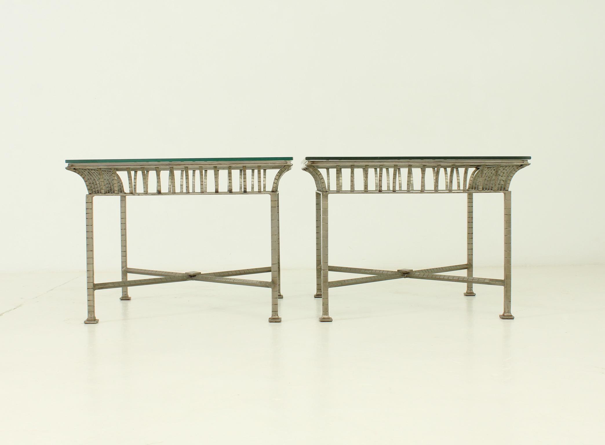 Pair of Neoclassical Side Tables from 1960's In Good Condition In Barcelona, ES
