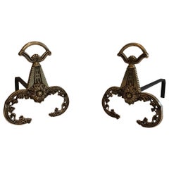 Coppia di Androni in Bronzo in stile Neoclassico