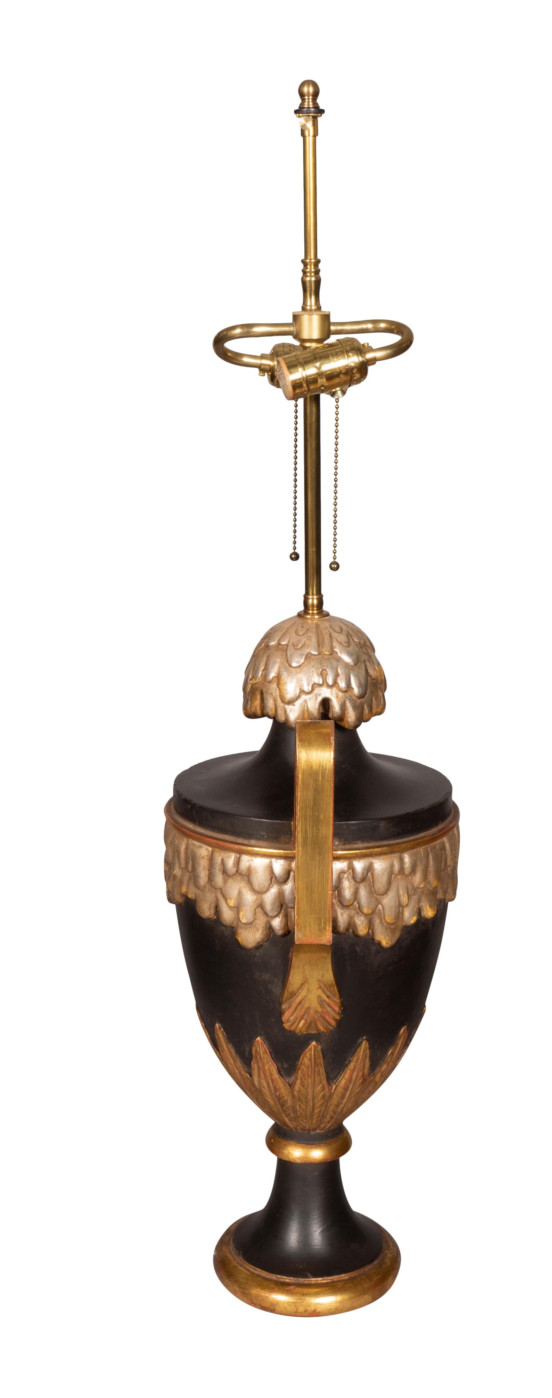 XIXe siècle Paire de lampes de table composition de style néoclassique en vente
