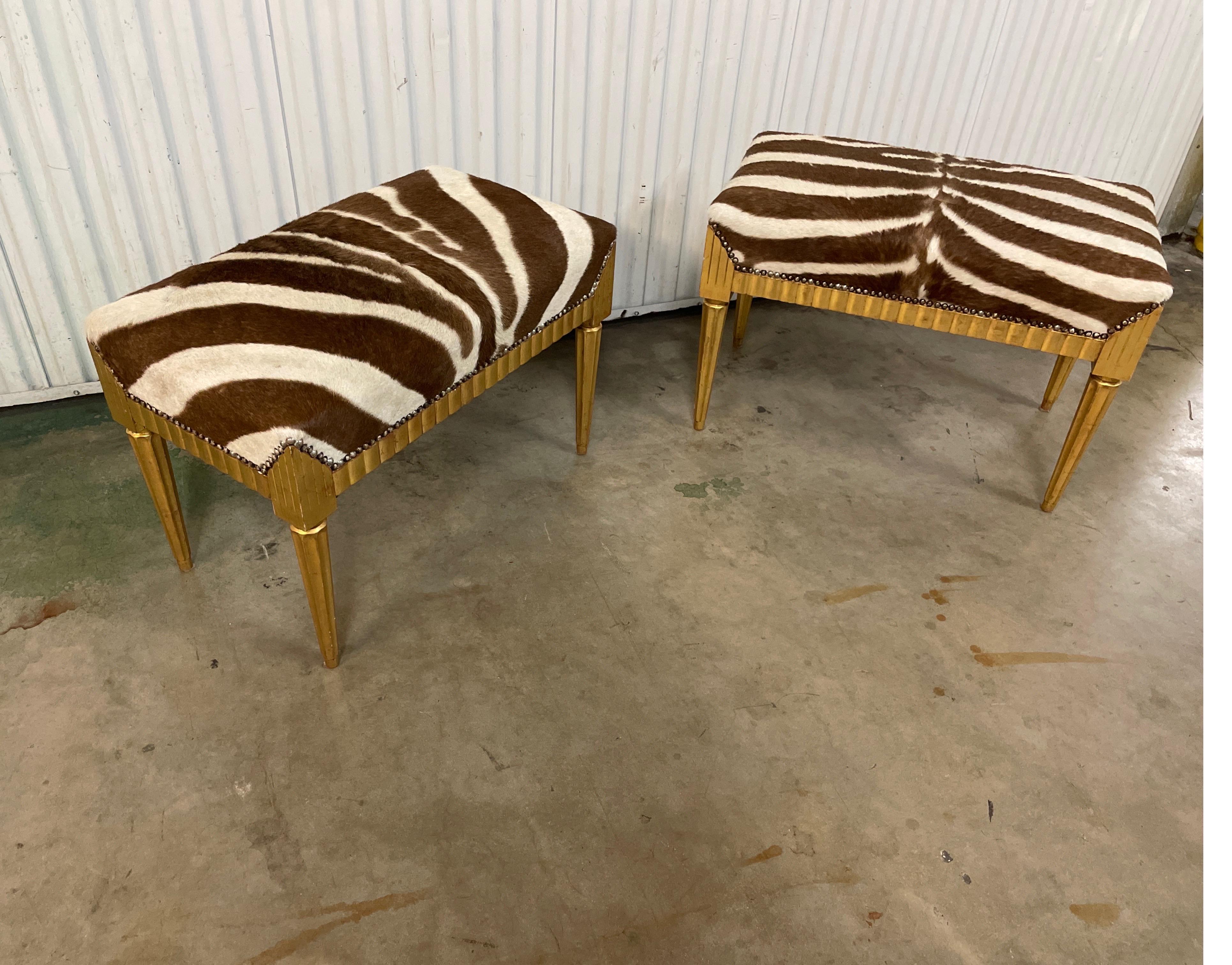 zebra bench