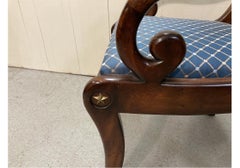 Pair Of Neoclassical Style Star Arm Chairs By Theodore Alexander