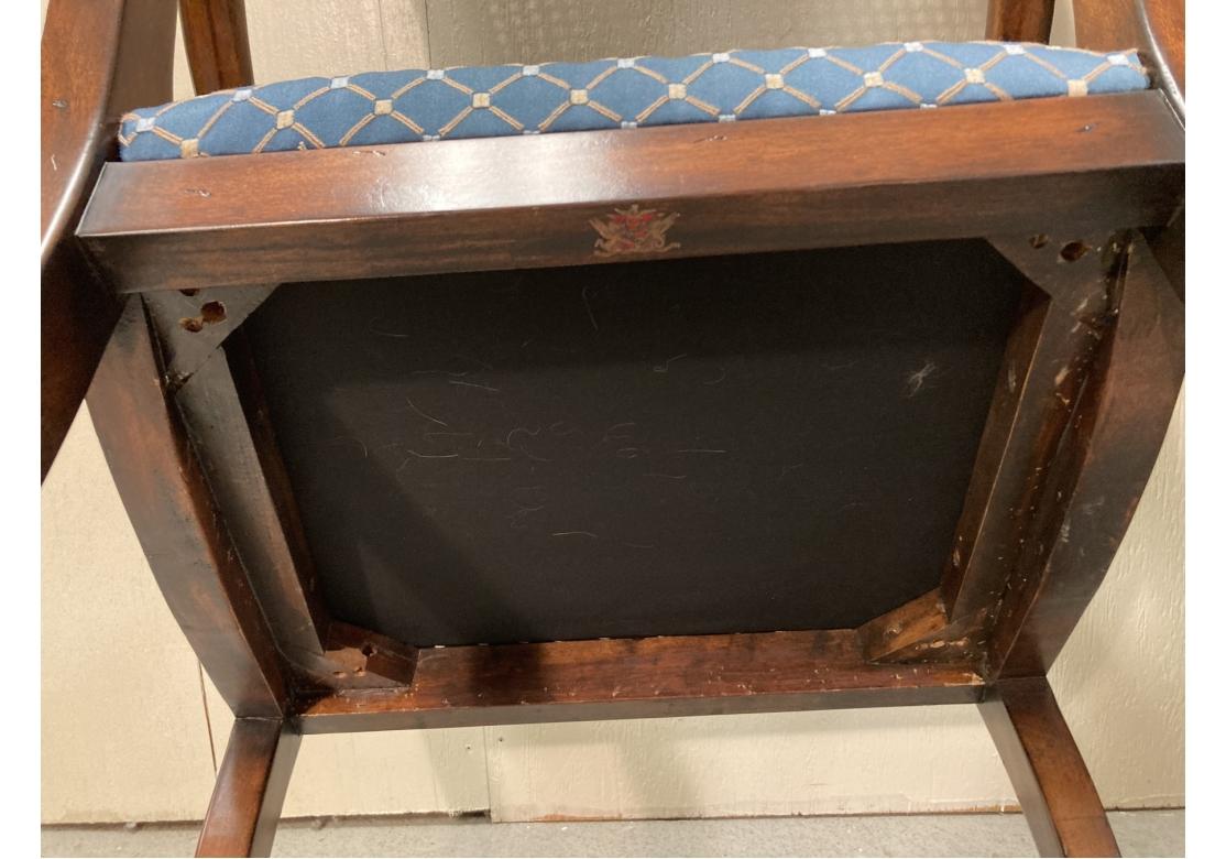 Pareja De Sillones Estrella De Estilo Neoclásico Por Theodore Alexander en venta 3