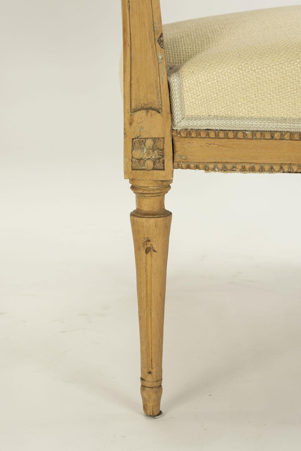 Pair of Neoclassical Swedish Armchairs 4