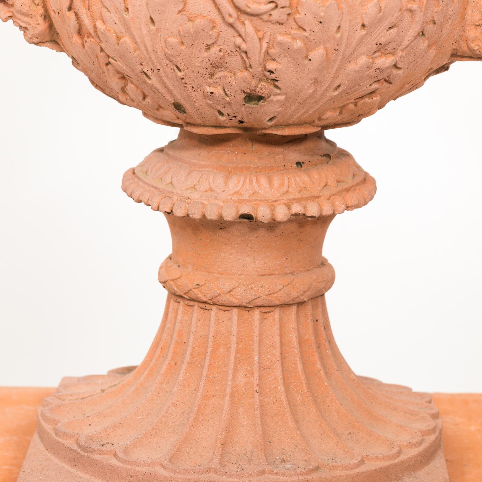 Pair of Neoclassical Terracotta Urns 9