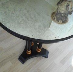 Pair of Neoclassical Tripod Side Table