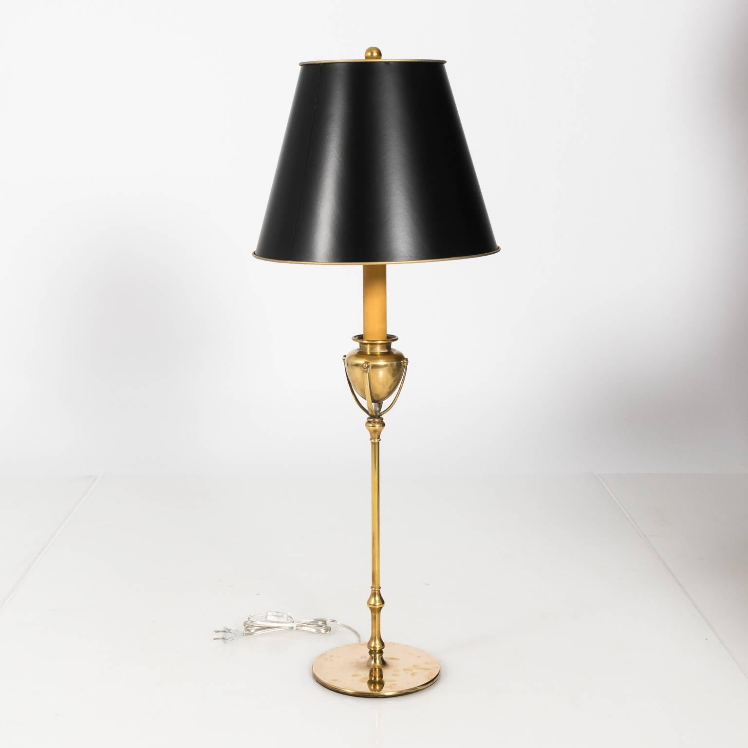 20th Century Pair of Neoclassical Urn Table Lamps