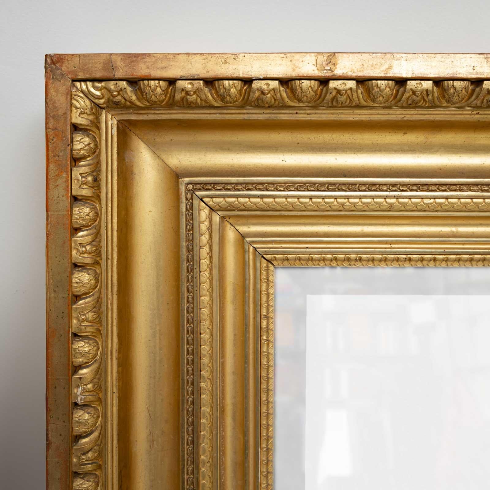 XIXe siècle Paire de miroirs muraux néoclassiques, début du 19e siècle en vente