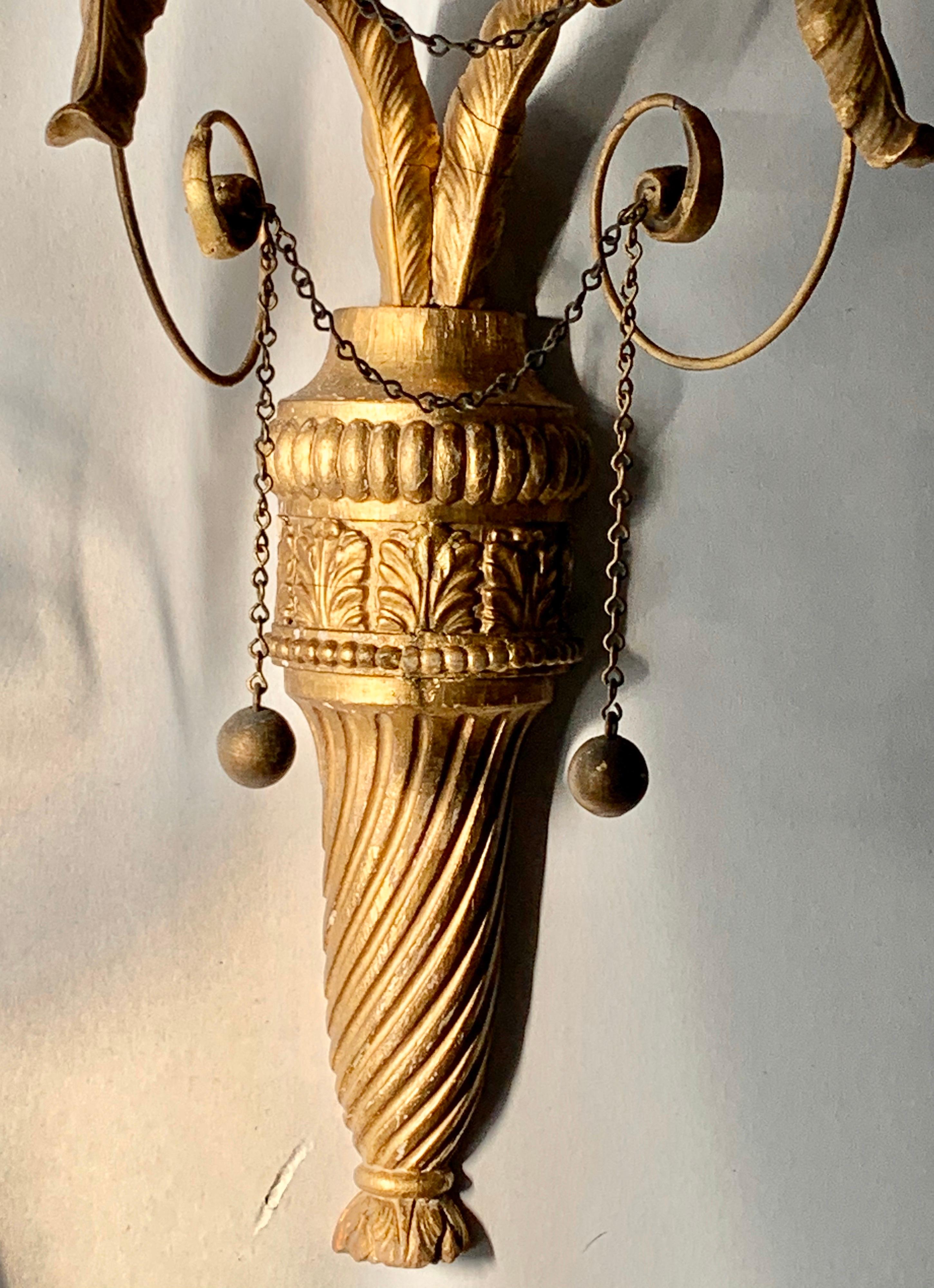 English Neoclassical Wall Sconces For Sale