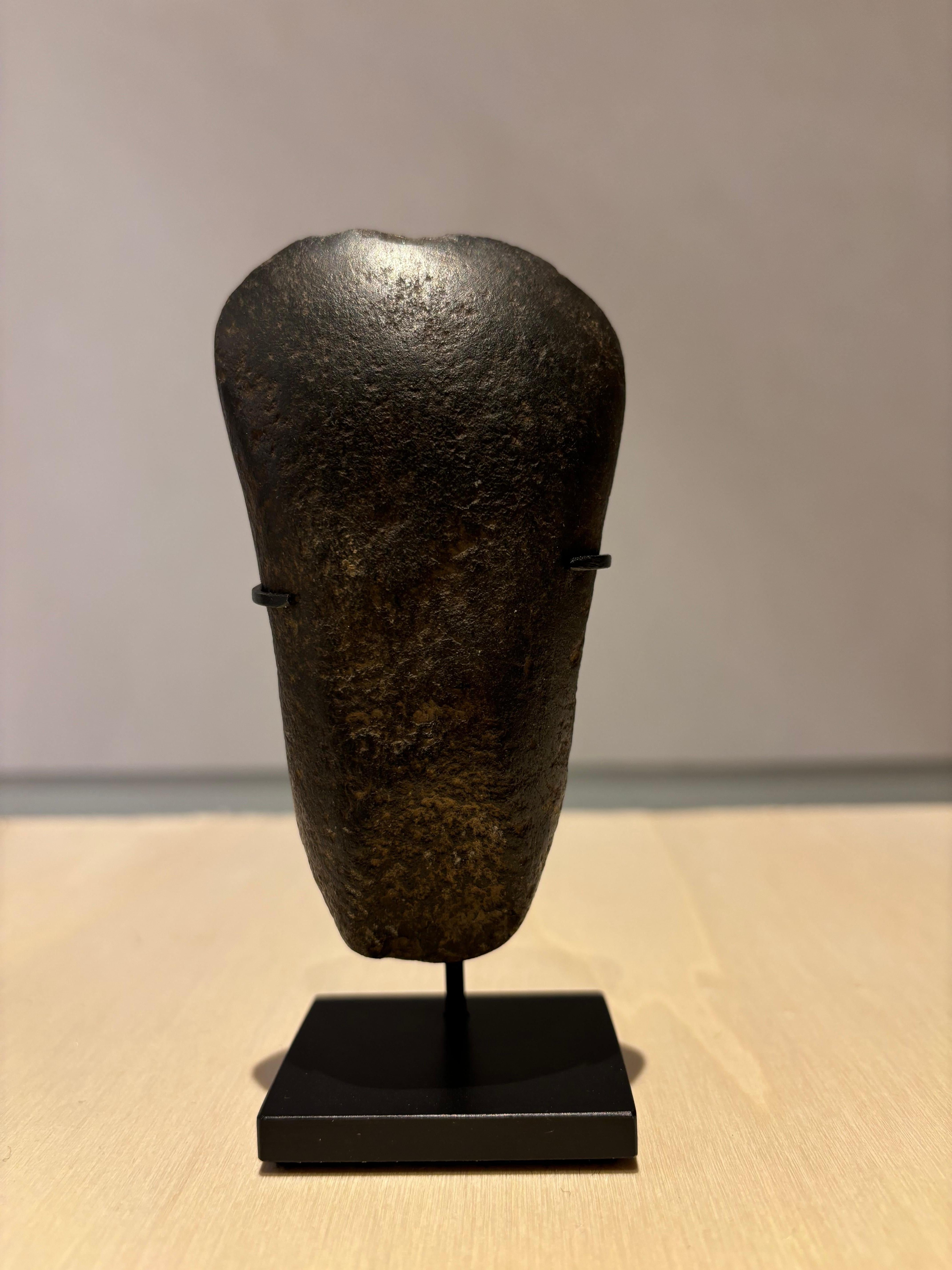 Pair of Neolithic Black Basalt Axe Heads, Great Britain Circa 2200 BC For Sale 2
