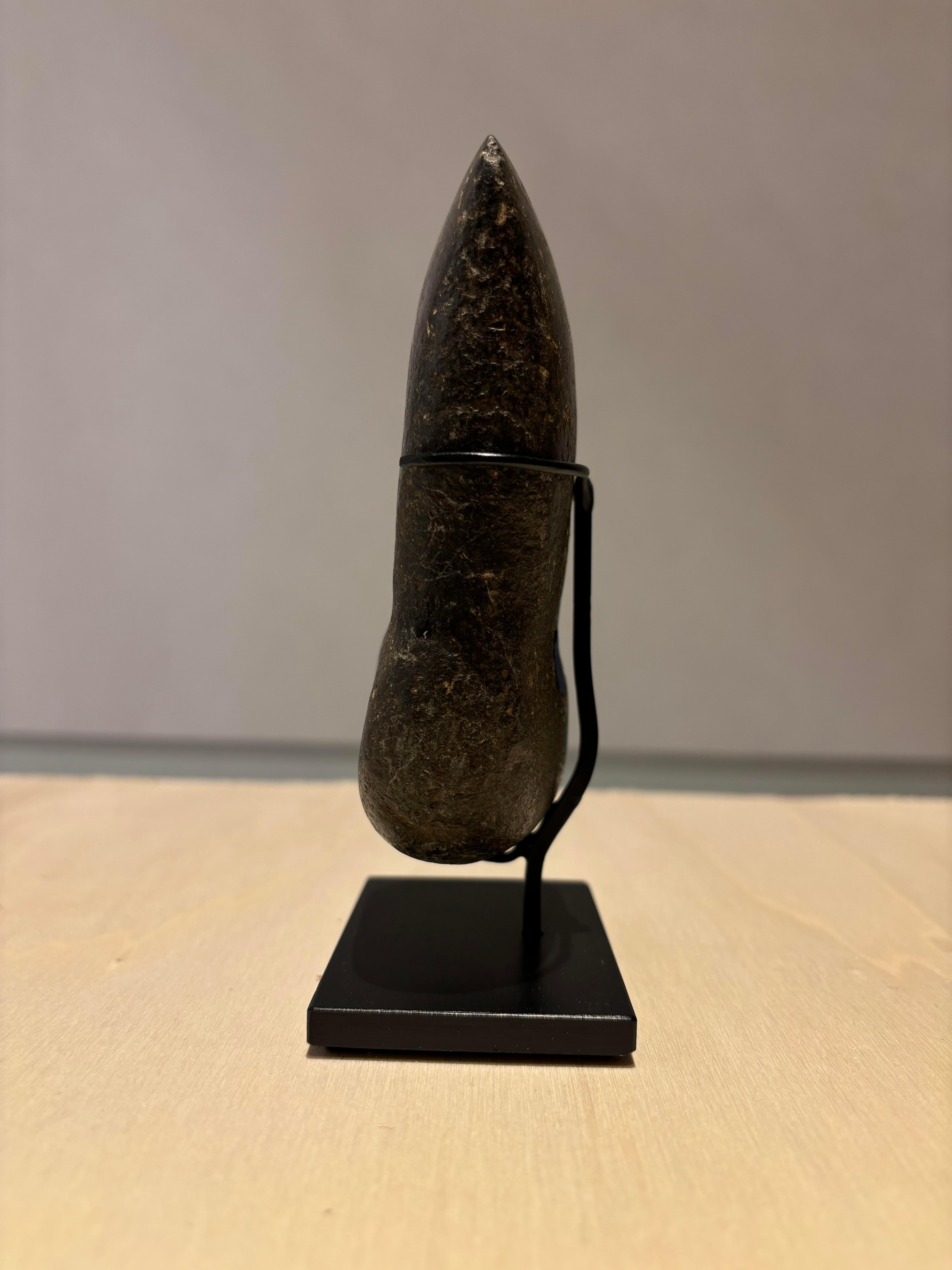 Pair of Neolithic Black Basalt Axe Heads, Great Britain Circa 2200 BC In Good Condition For Sale In Stamford, CT