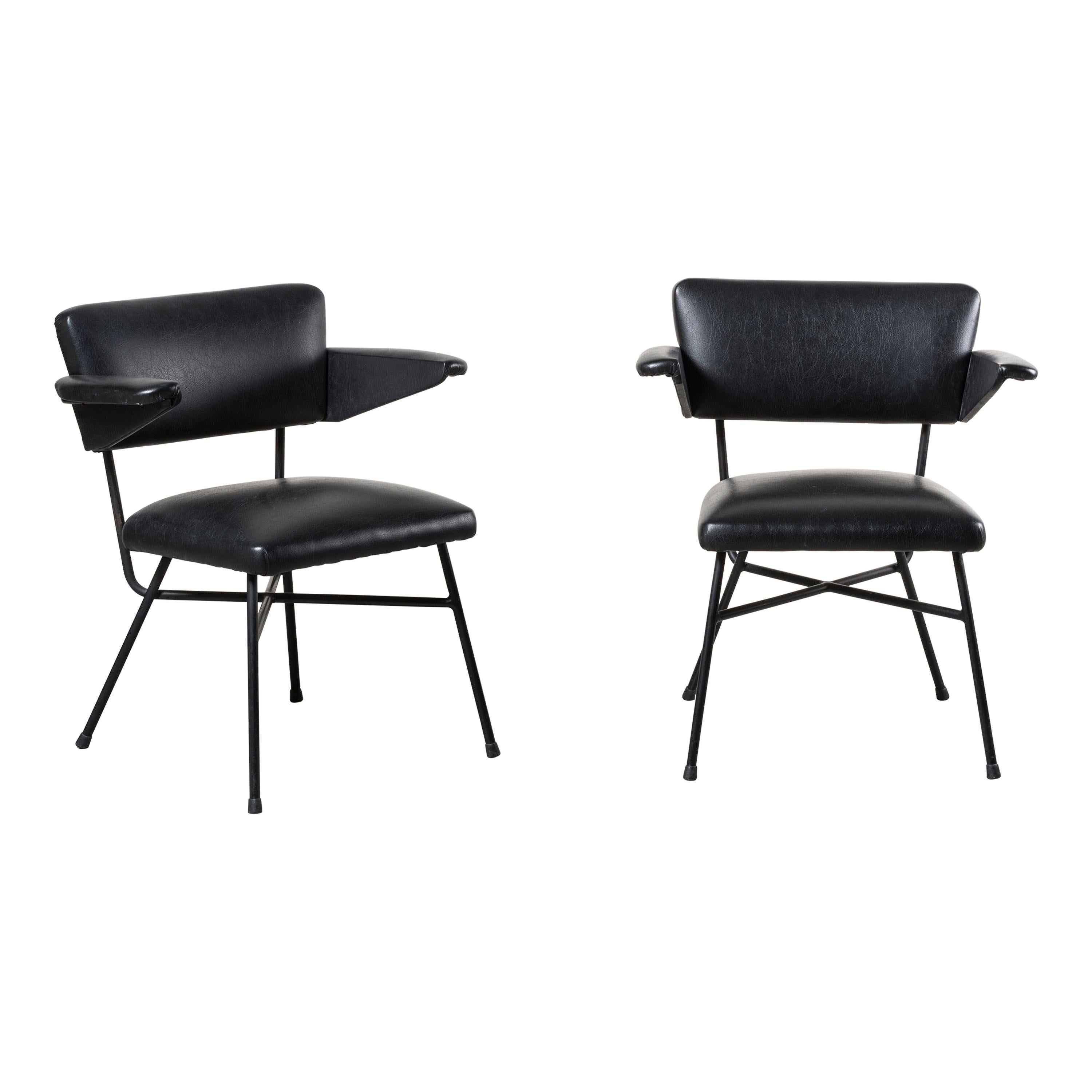 Pair of Neptunia Armchairs by B.B.P.R. For Sale