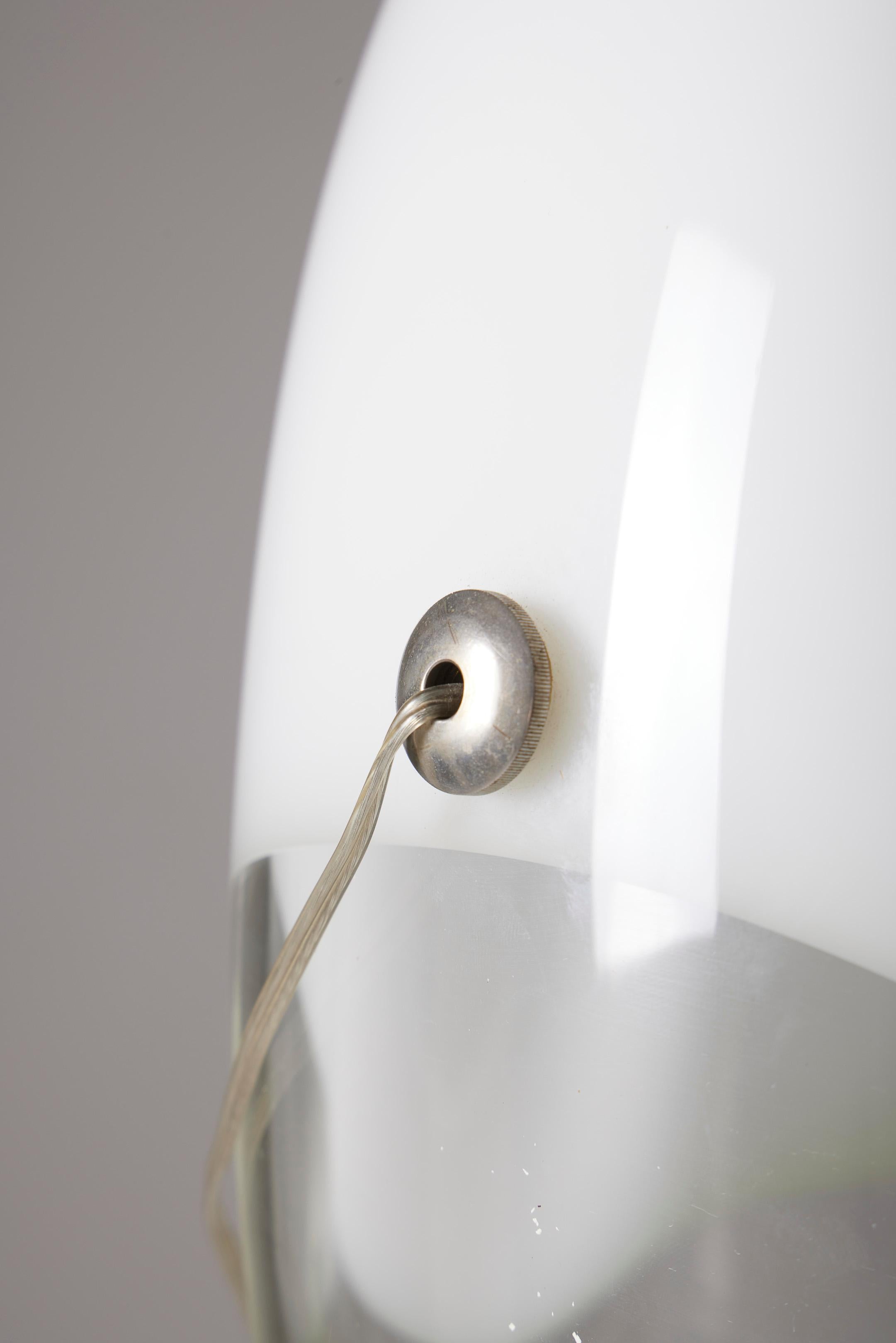 Pair of “Nessa” lamps in Murano glass, by Gino Vistosi, 1970s For Sale 9