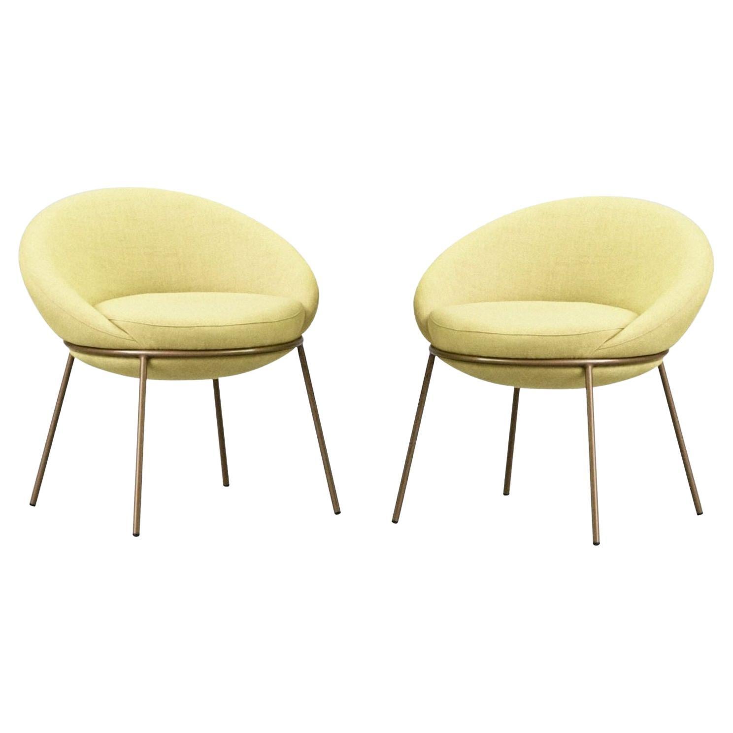 Pair of Nest Low Stools by Pepe Albargues For Sale