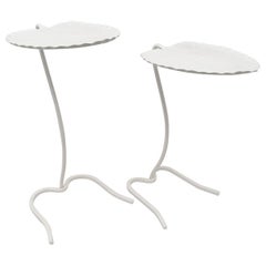 Pair of Nesting Salterini Lily Pad Tables