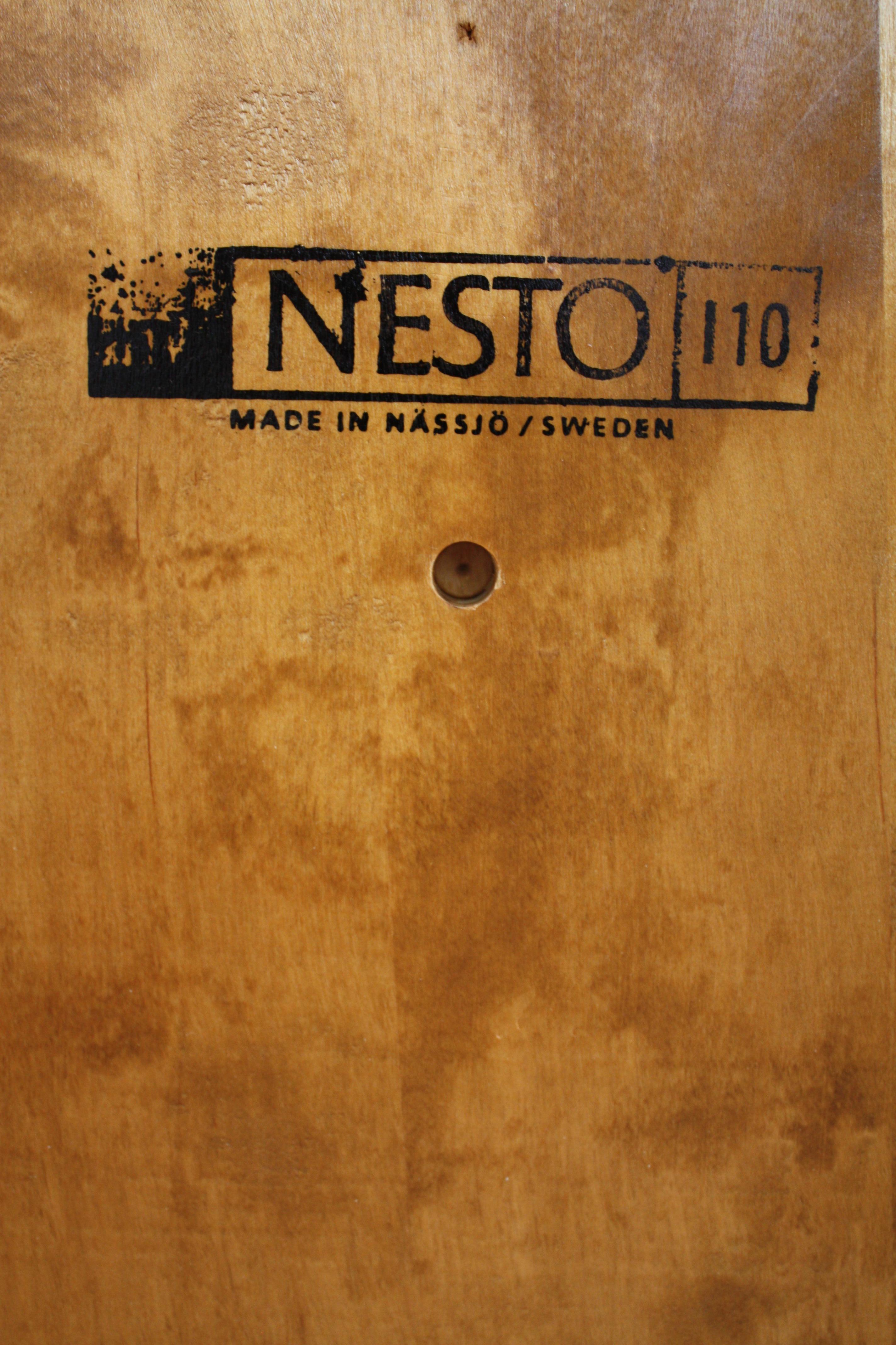 Coppia di poltrone NESTO, modello F10, Nässjö Stolsfabrik, Svezia, anni '60 in vendita 12