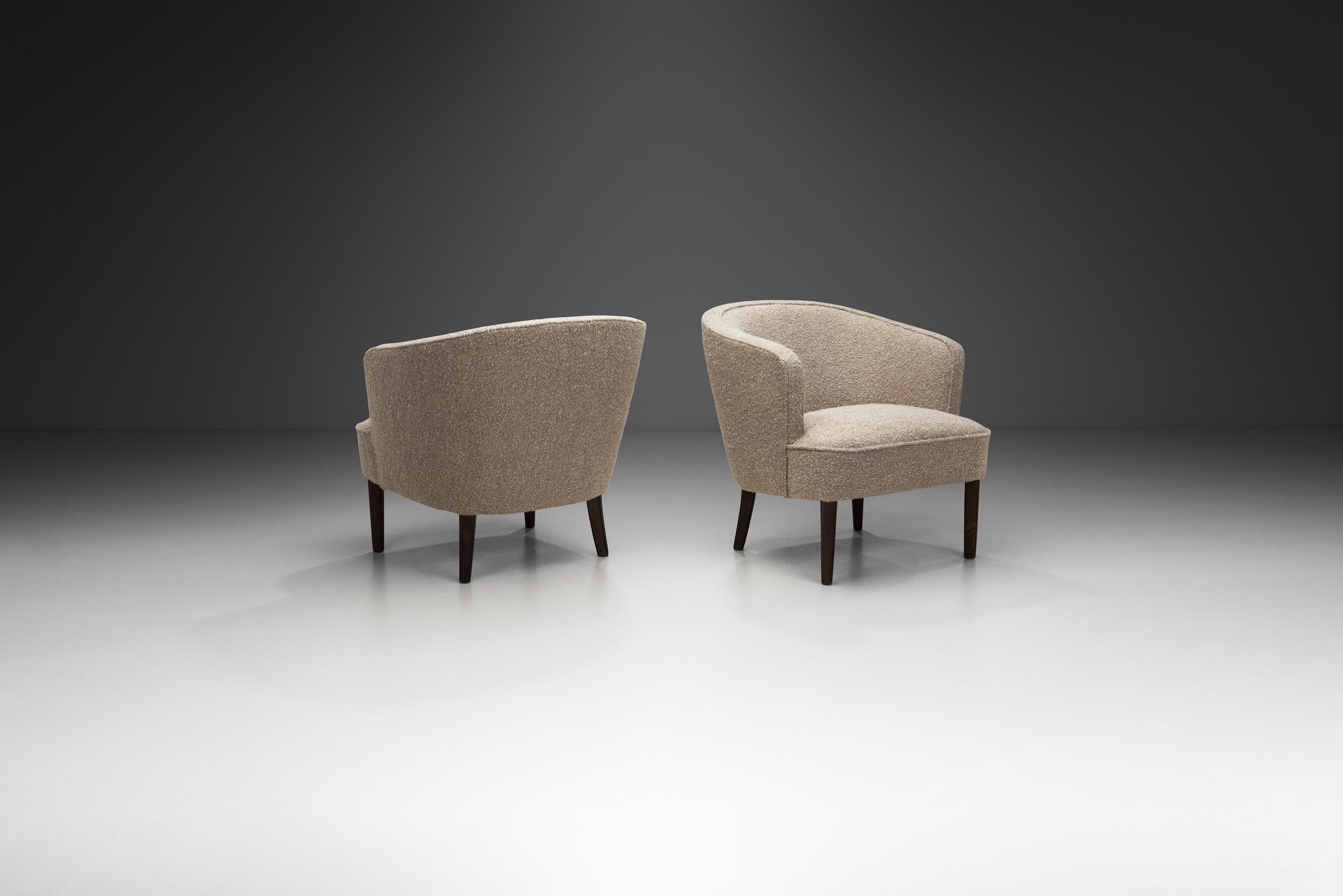 Paire de fauteuils Berlin du 20ème siècle par Carl Malmsten, Suède Bon état - En vente à Utrecht, NL