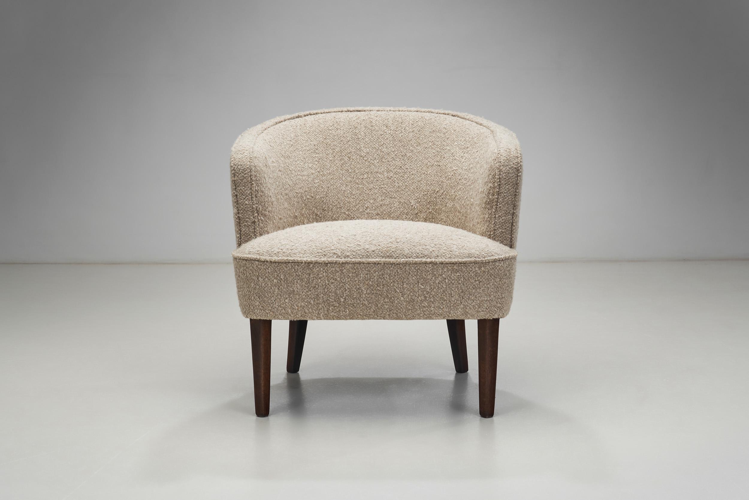 Tissu Paire de fauteuils Berlin du 20ème siècle par Carl Malmsten, Suède en vente