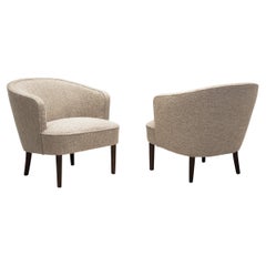 Paire de fauteuils Berlin du 20ème siècle par Carl Malmsten, Suède