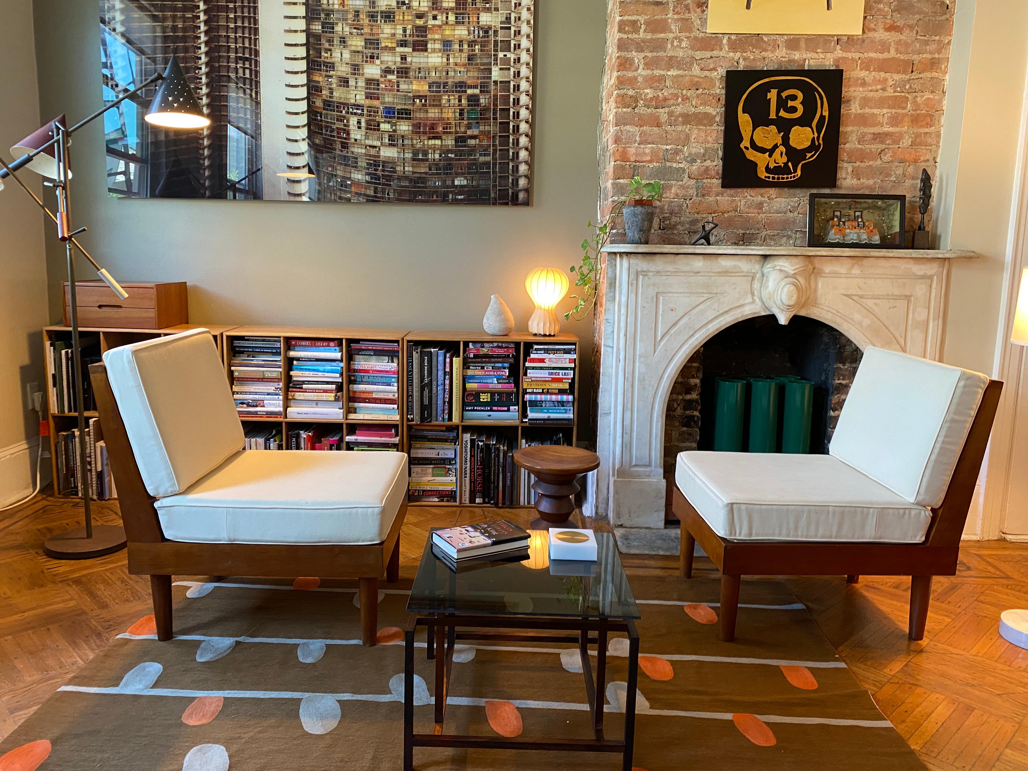 Pair of New Hope Style Lounge Chairs 3