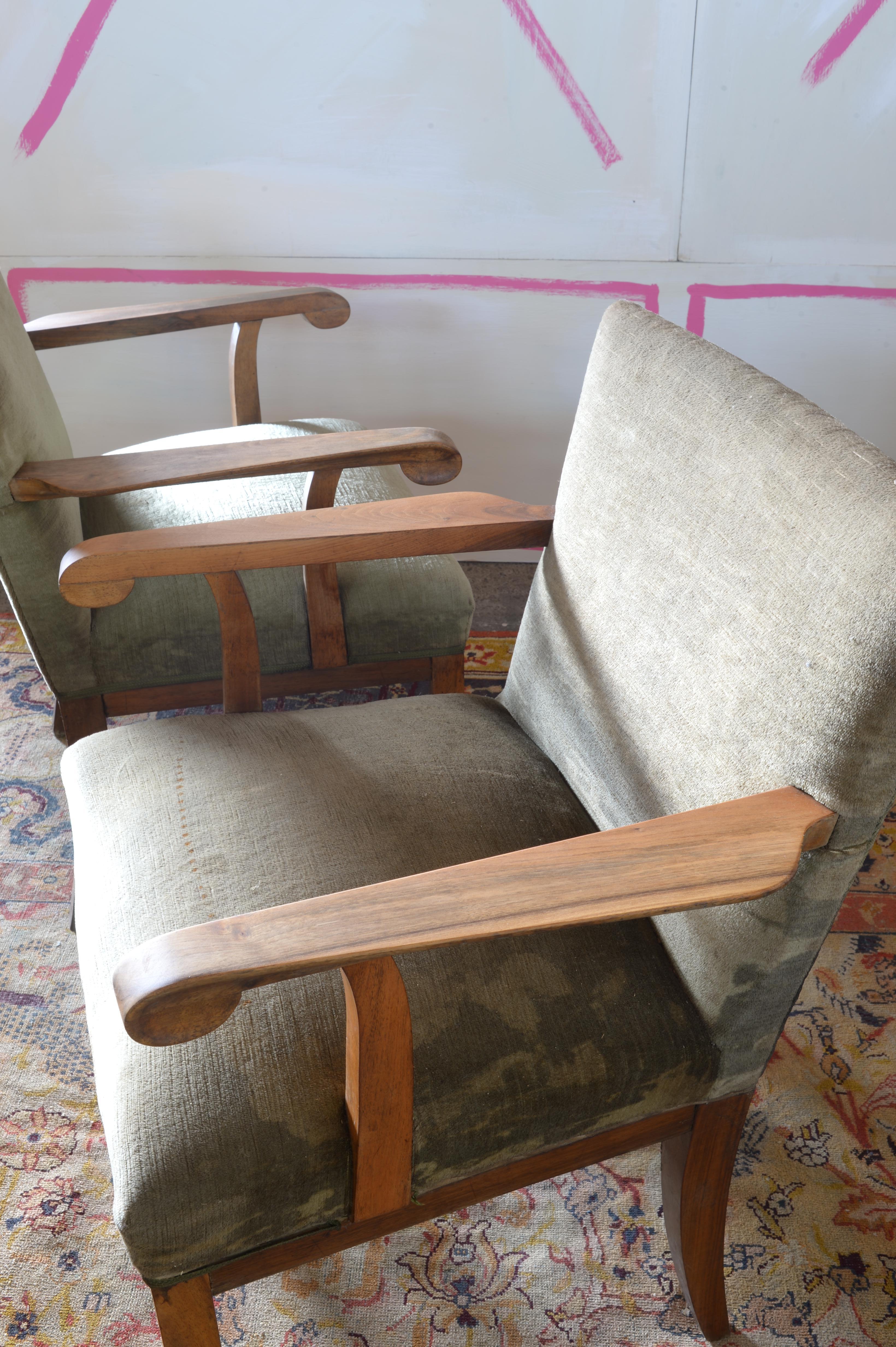 Paire de fauteuils Objectivité de Bruno Paul en vente 4