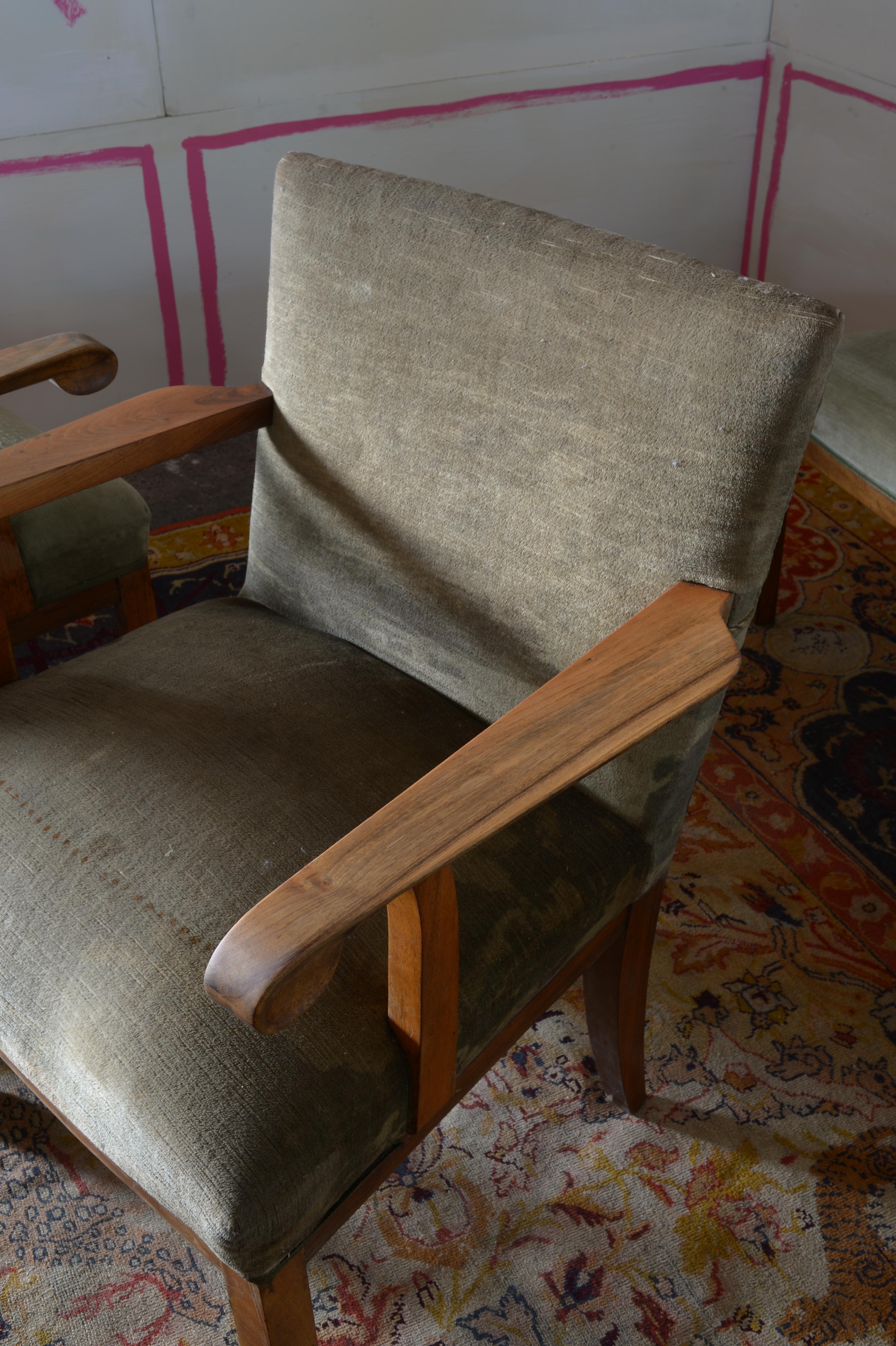 Paire de fauteuils Objectivité de Bruno Paul en vente 5