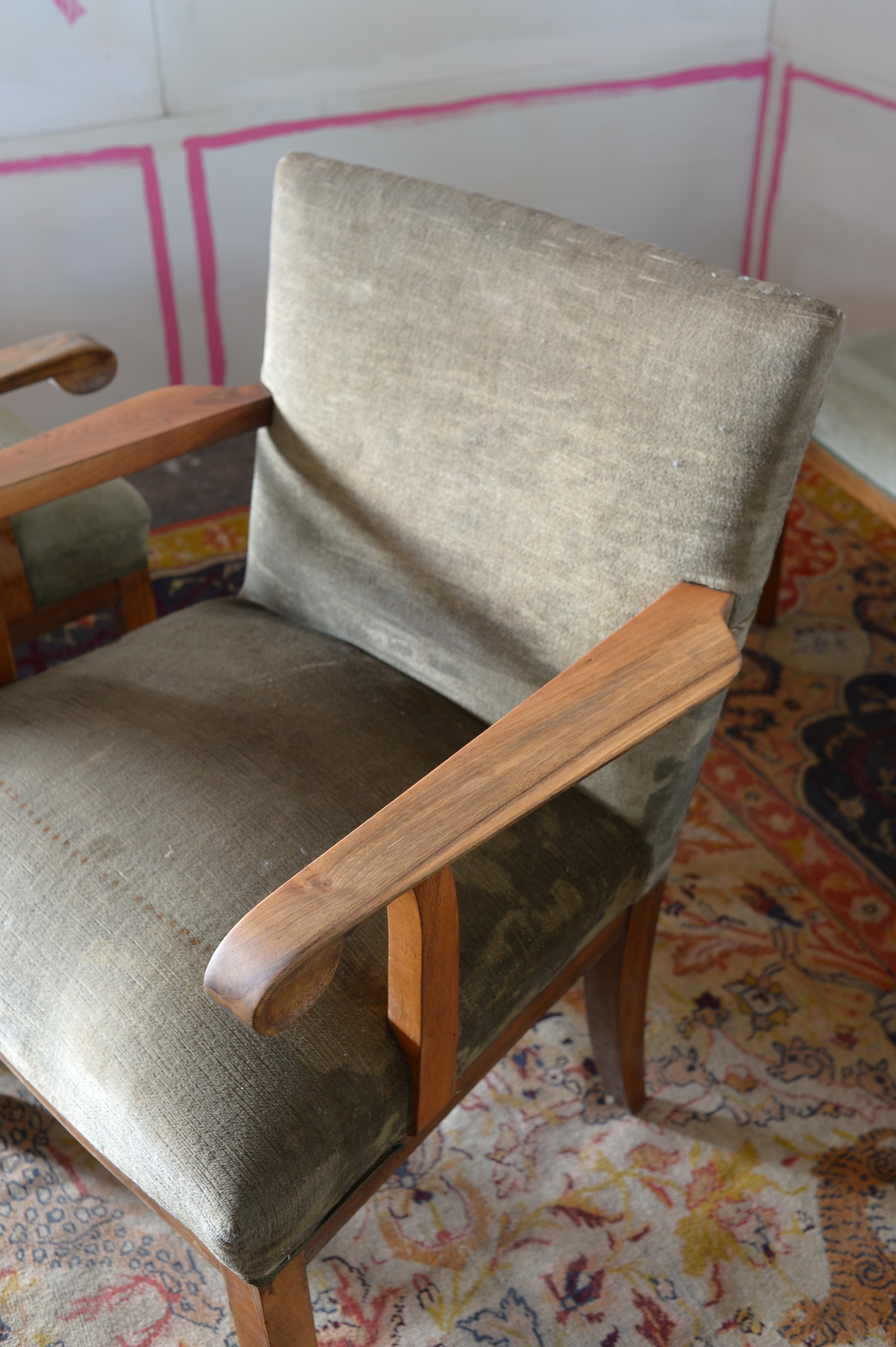 Paire de fauteuils Objectivité de Bruno Paul en vente 6
