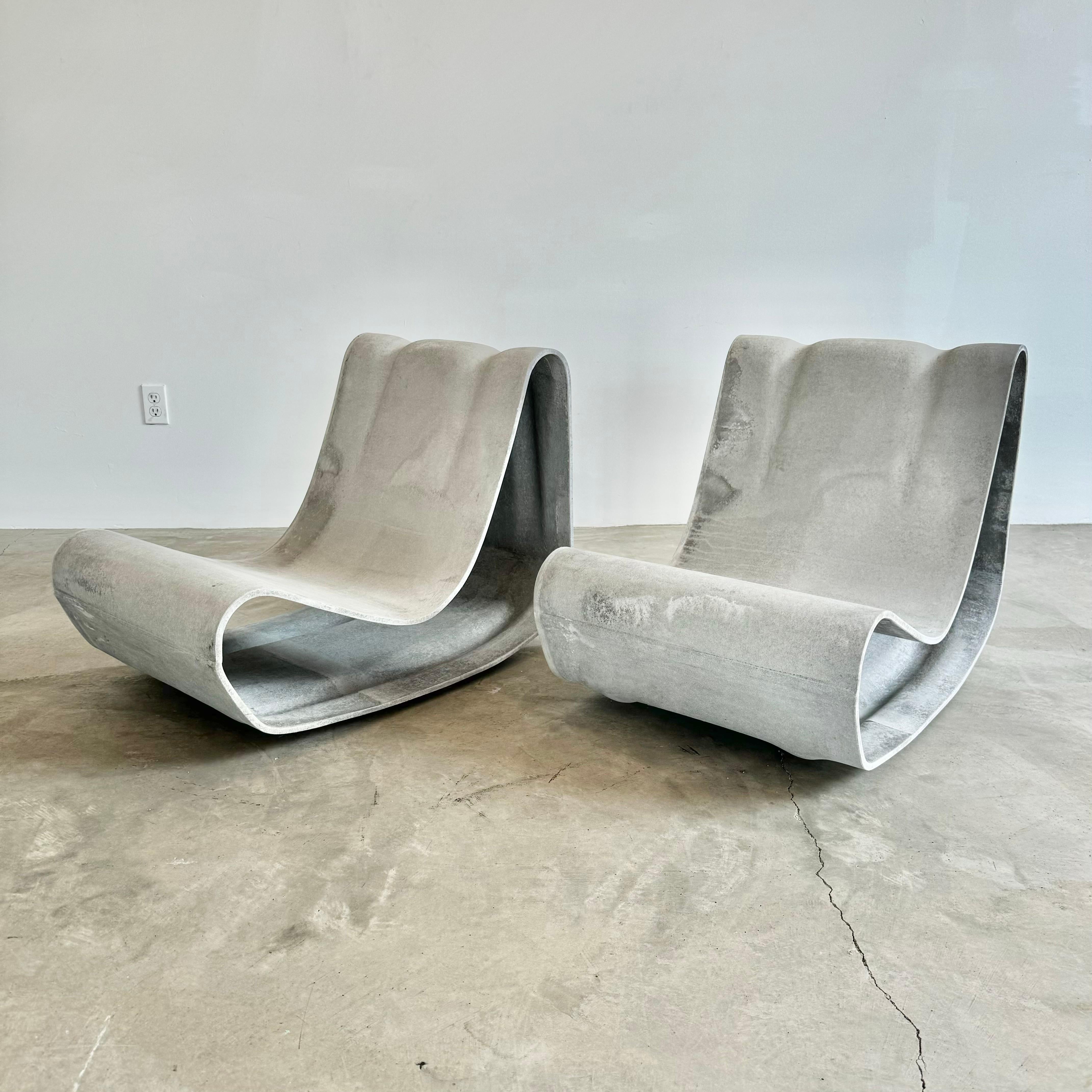 Mid-Century Modern Paire de chaises Loop Willy Guhl, Suisse en vente