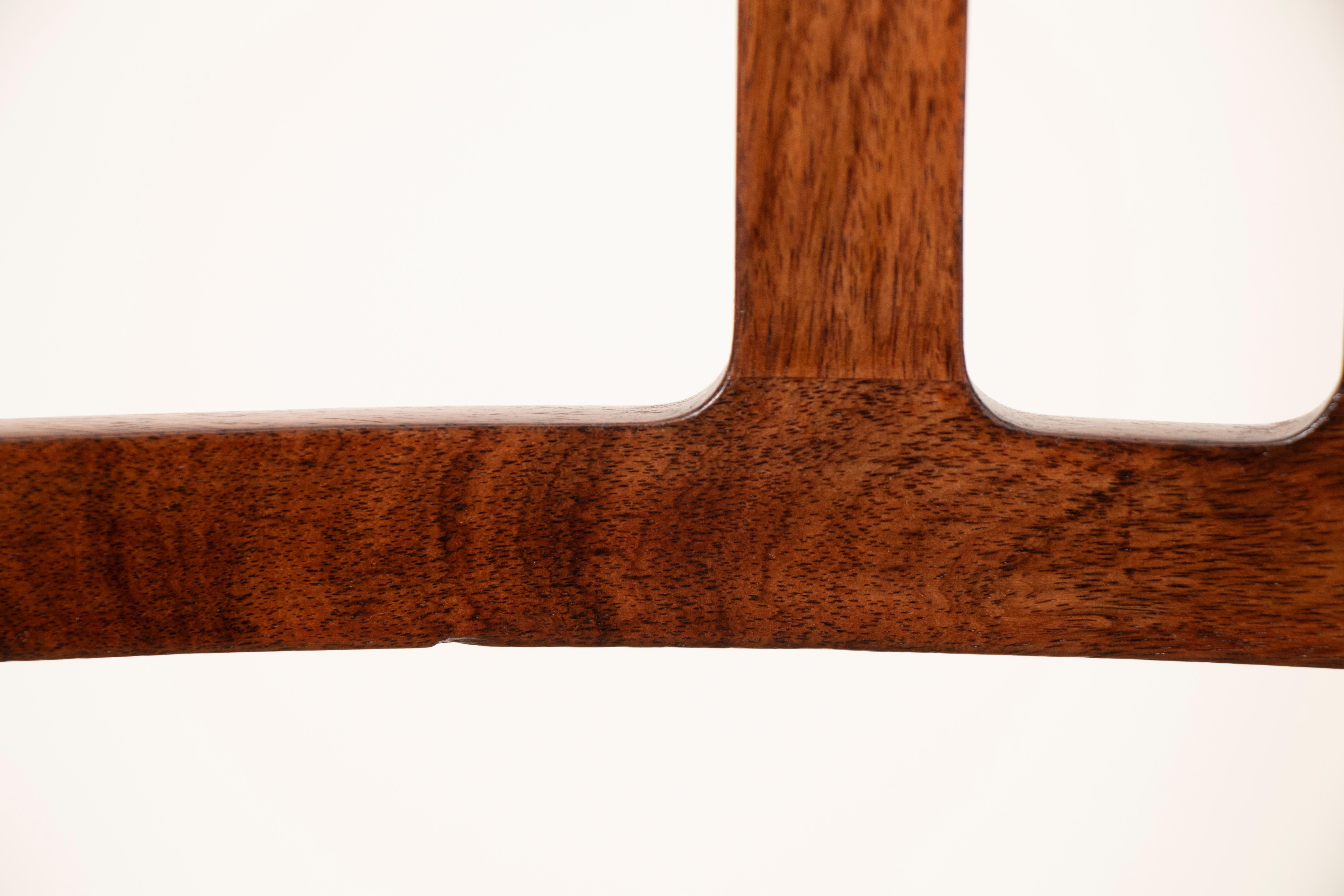 Pair of Niels Møller for J.L. Møllers Rosewood Carver Dining Chairs Model 64 7