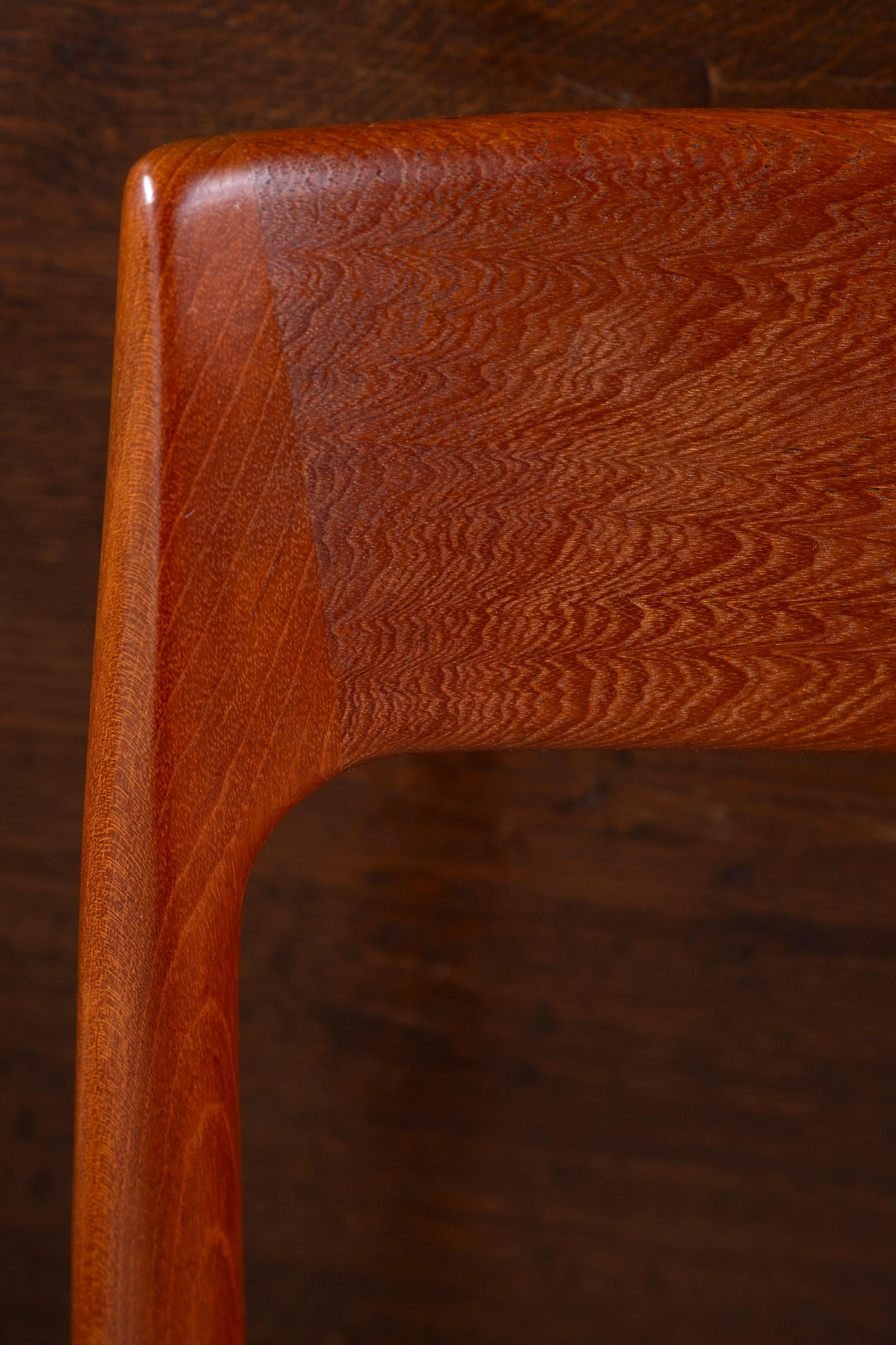 Pair of Niels O. Møller Model 77 in Teak, 1960s Denmark 6