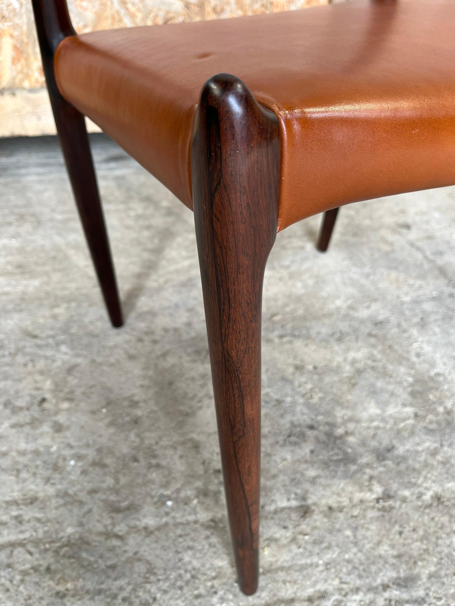 Pair of Niels Otto Moller 1962 Model 78 Dining Chairs 10