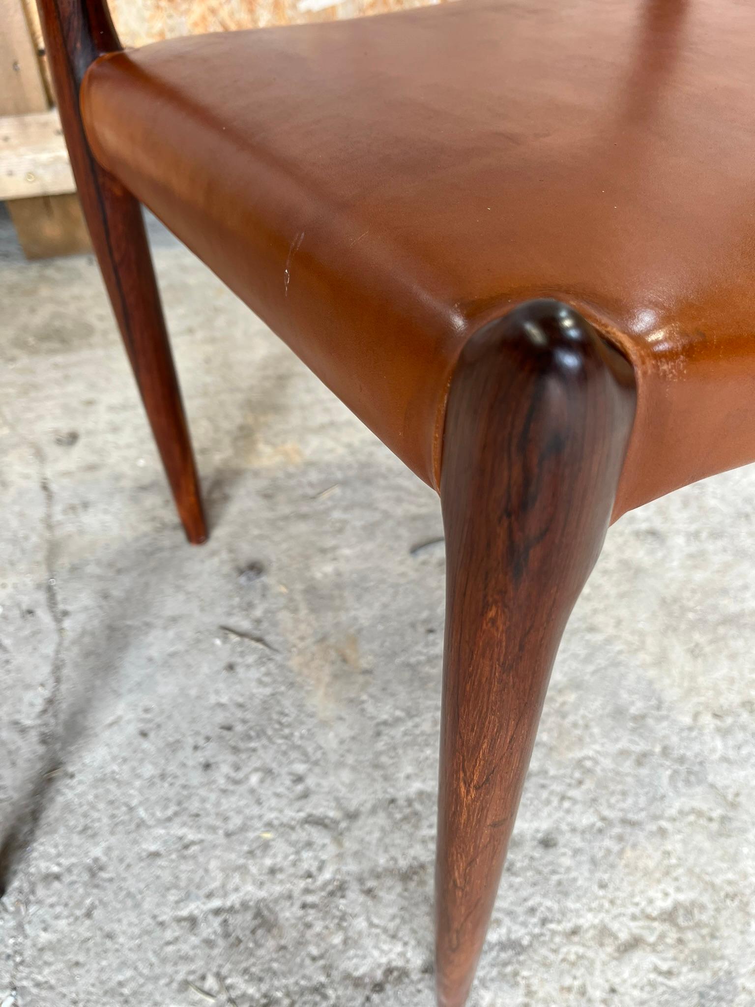 Pair of Niels Otto Moller 1962 Model 78 Dining Chairs 12