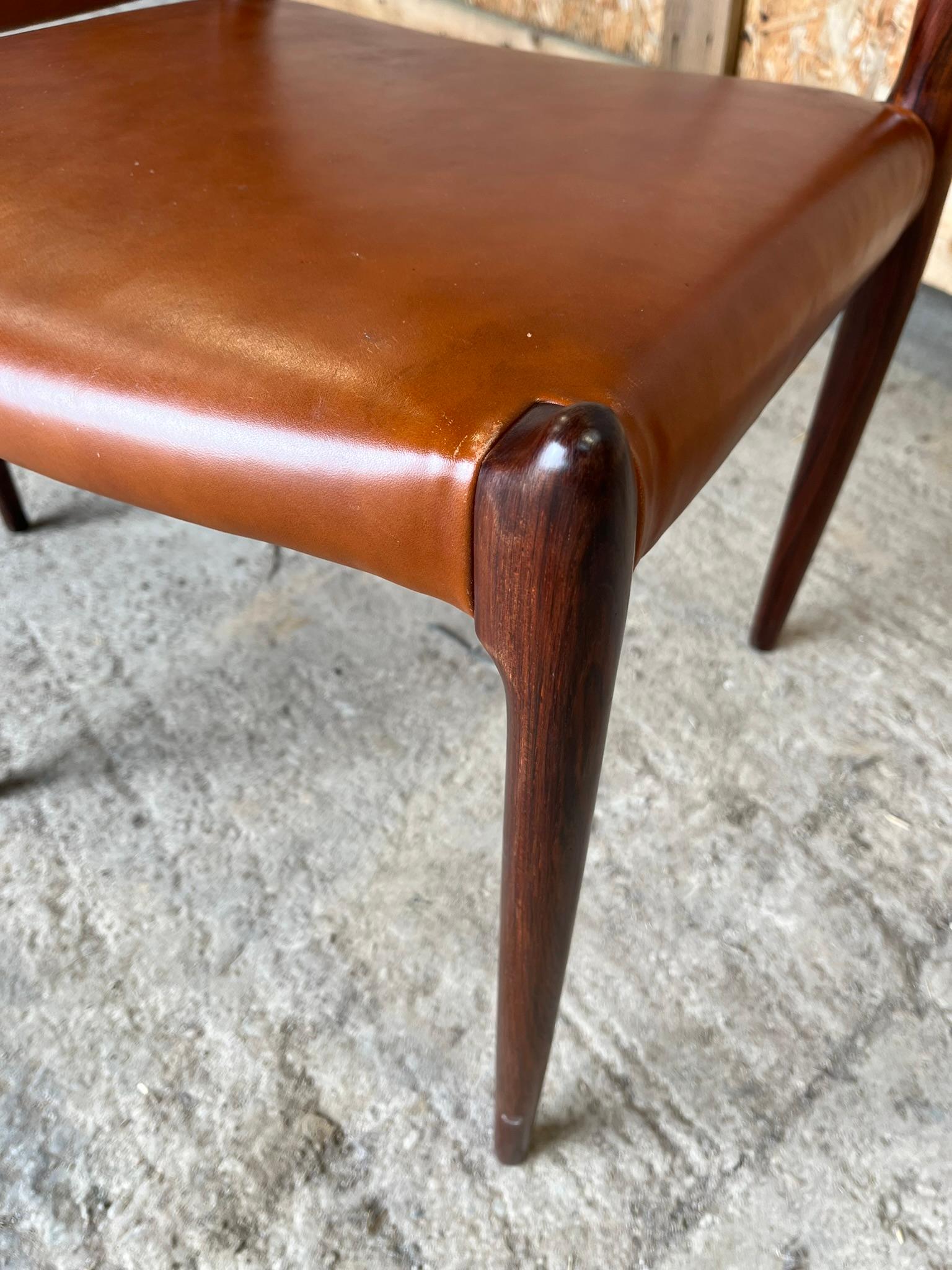 Pair of Niels Otto Moller 1962 Model 78 Dining Chairs 13