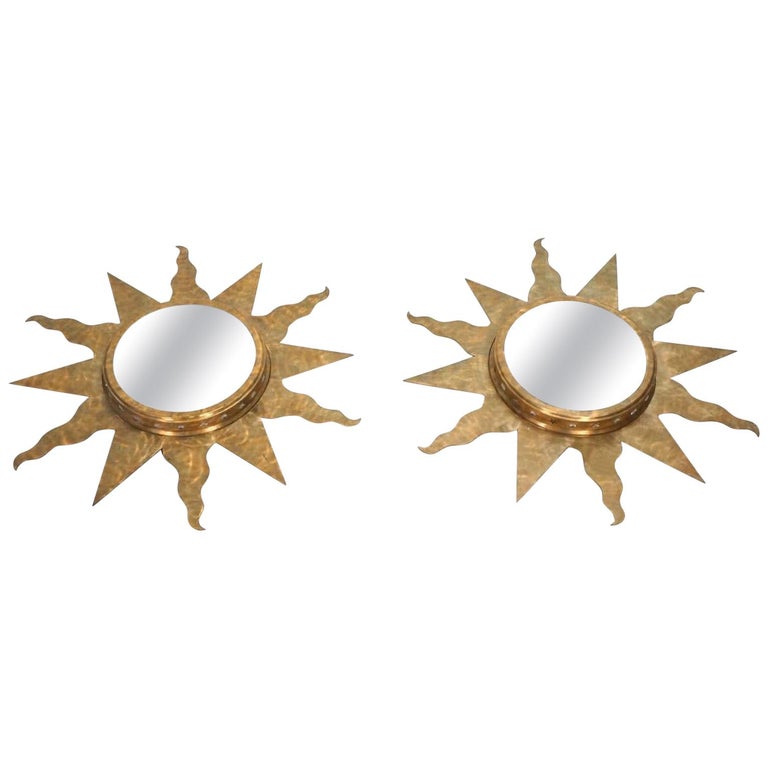 Niermann Weeks illuminating sunburst wall mirrors, contemporary, offered by Townhouse by Robert Brown
