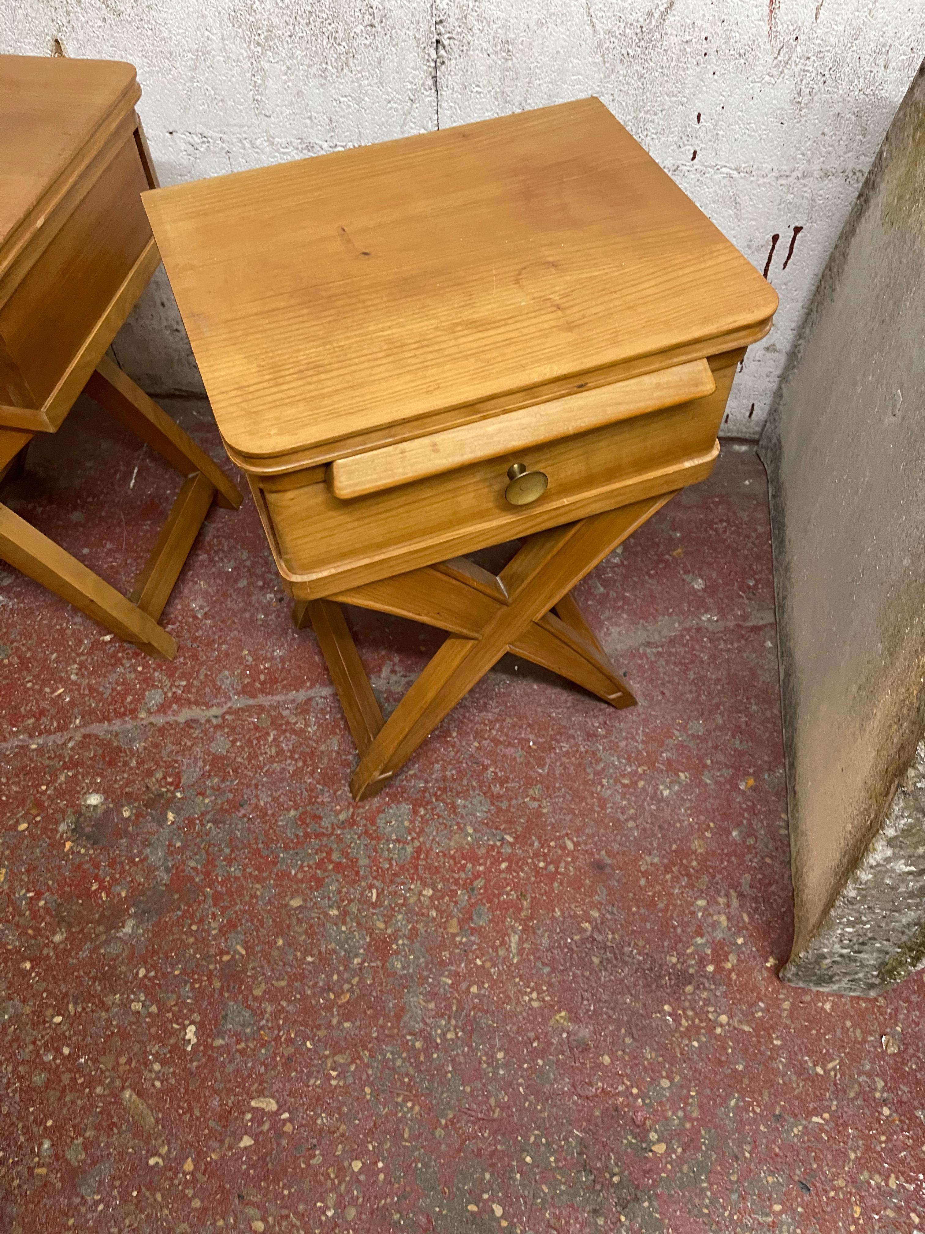 French Pair of Nightstand