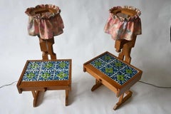 Pair of night stand 'Guillerme et Chambron circa 1970