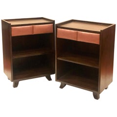 Antique Pair of Nightstands by Gilbert Rohde for Herman Miller