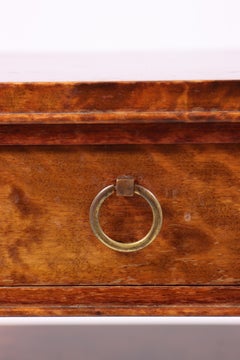 Pair of Night Stands in Stained Birch, Danish Design, 1940s