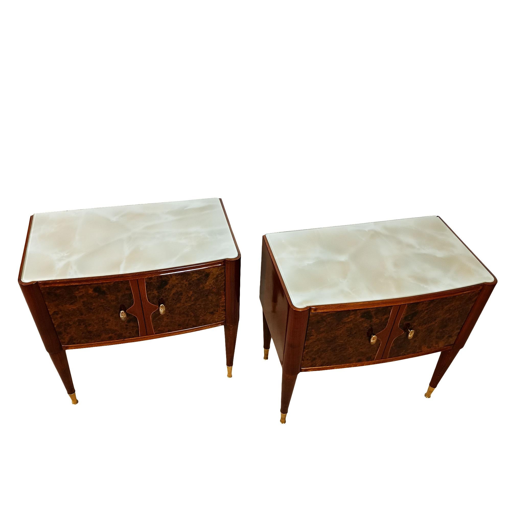 Pair of night stands - Italy 1940 In Good Condition For Sale In Girona, ES