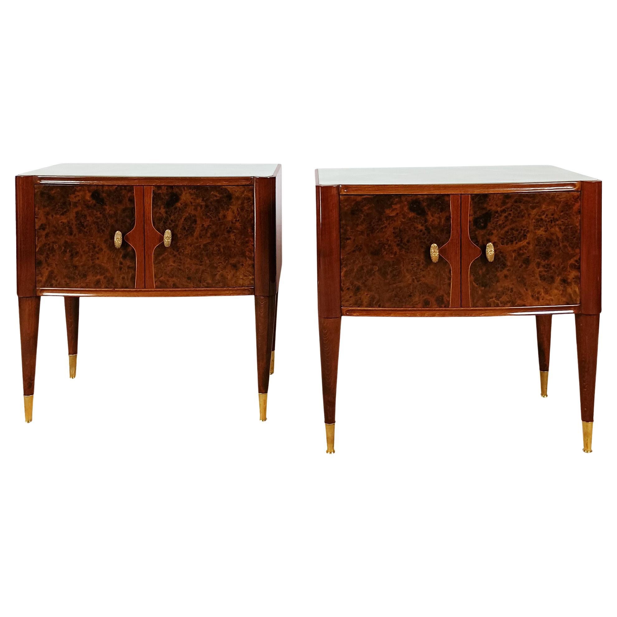 Pair of night stands - Italy 1940 For Sale