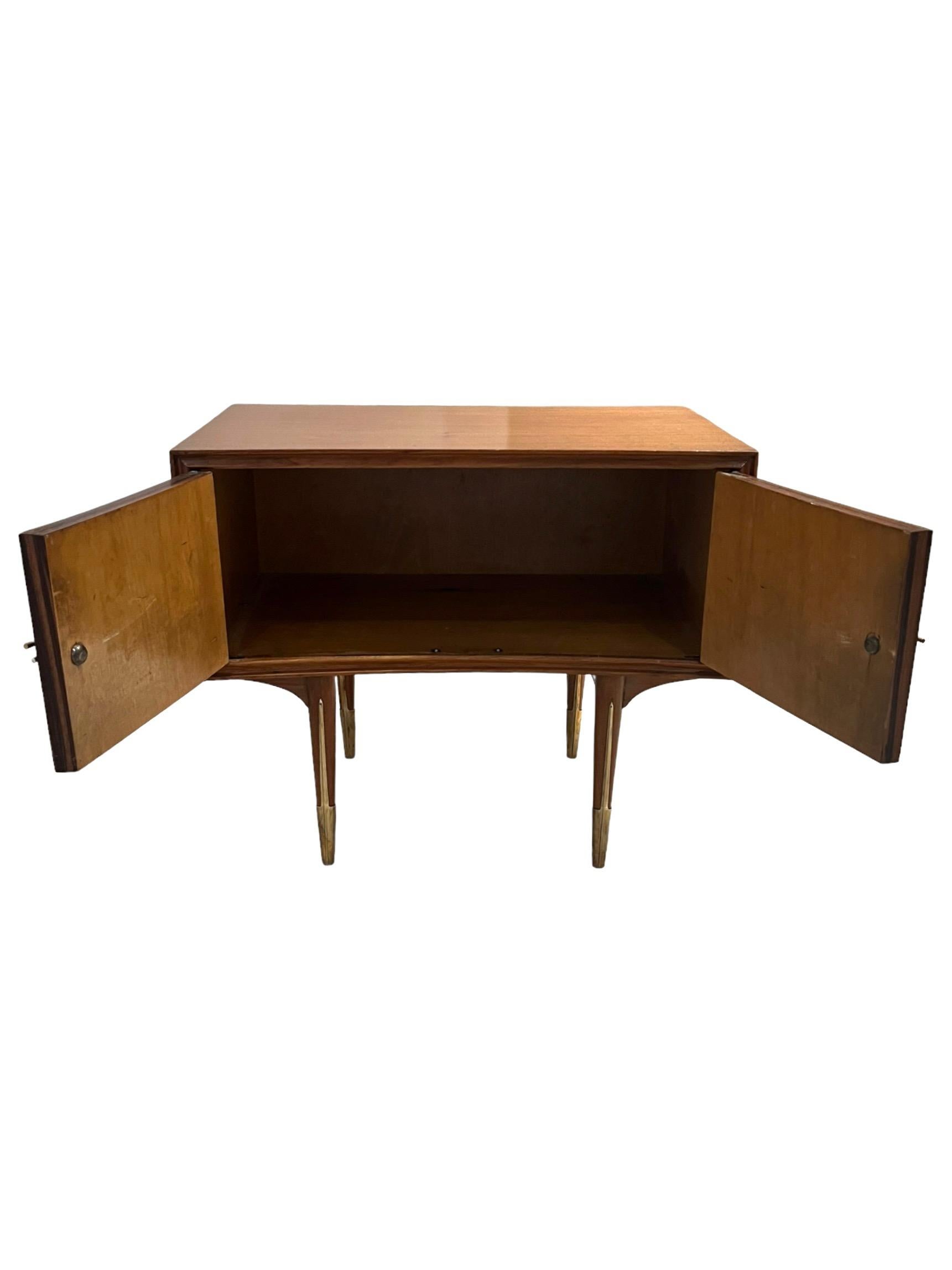 Pair of Night Stands Made of Rosewood, circa 1960, Mid-Century Modern For Sale 15