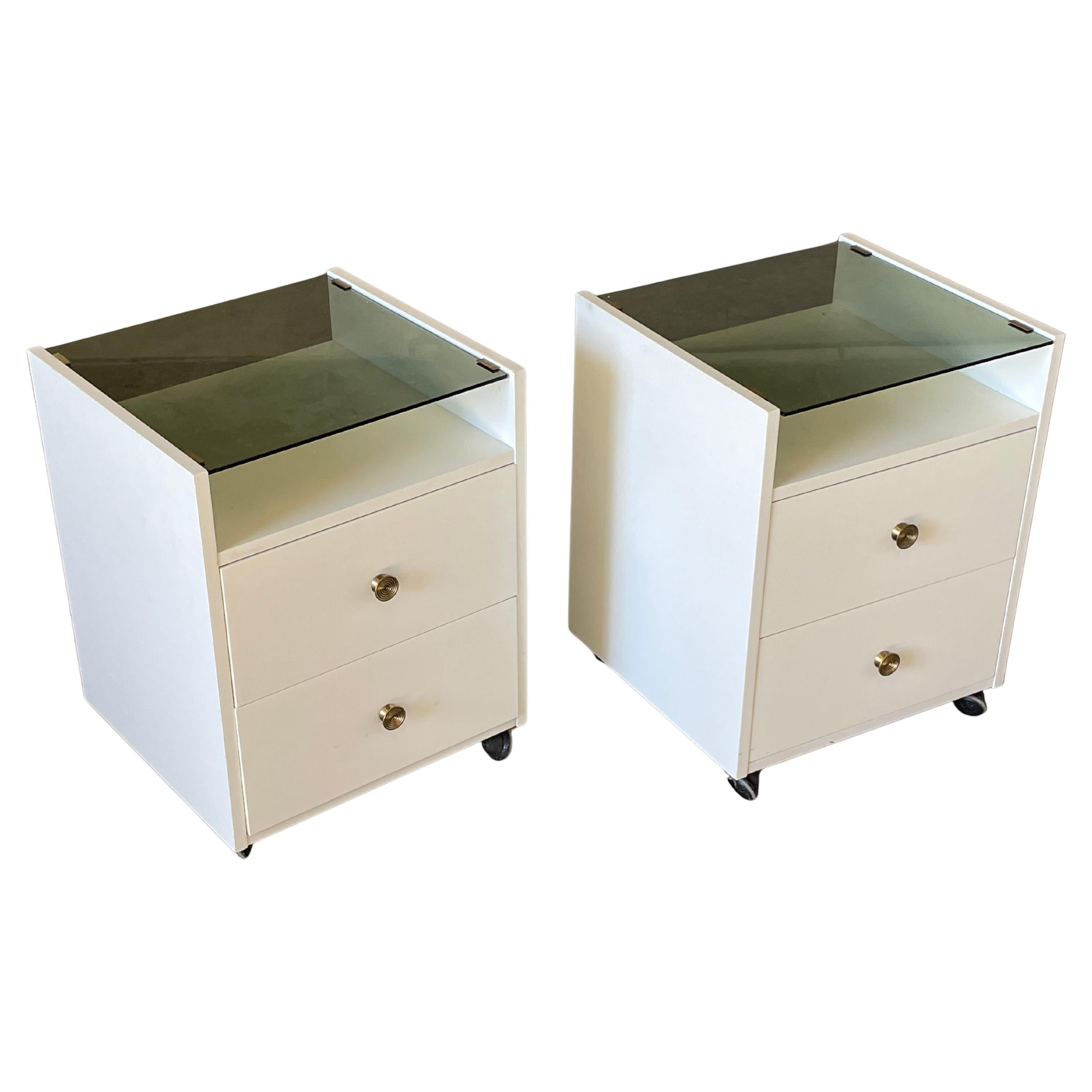 Pair of Nightstands by Carlo De Carli for Sormani, Italy, 1960s